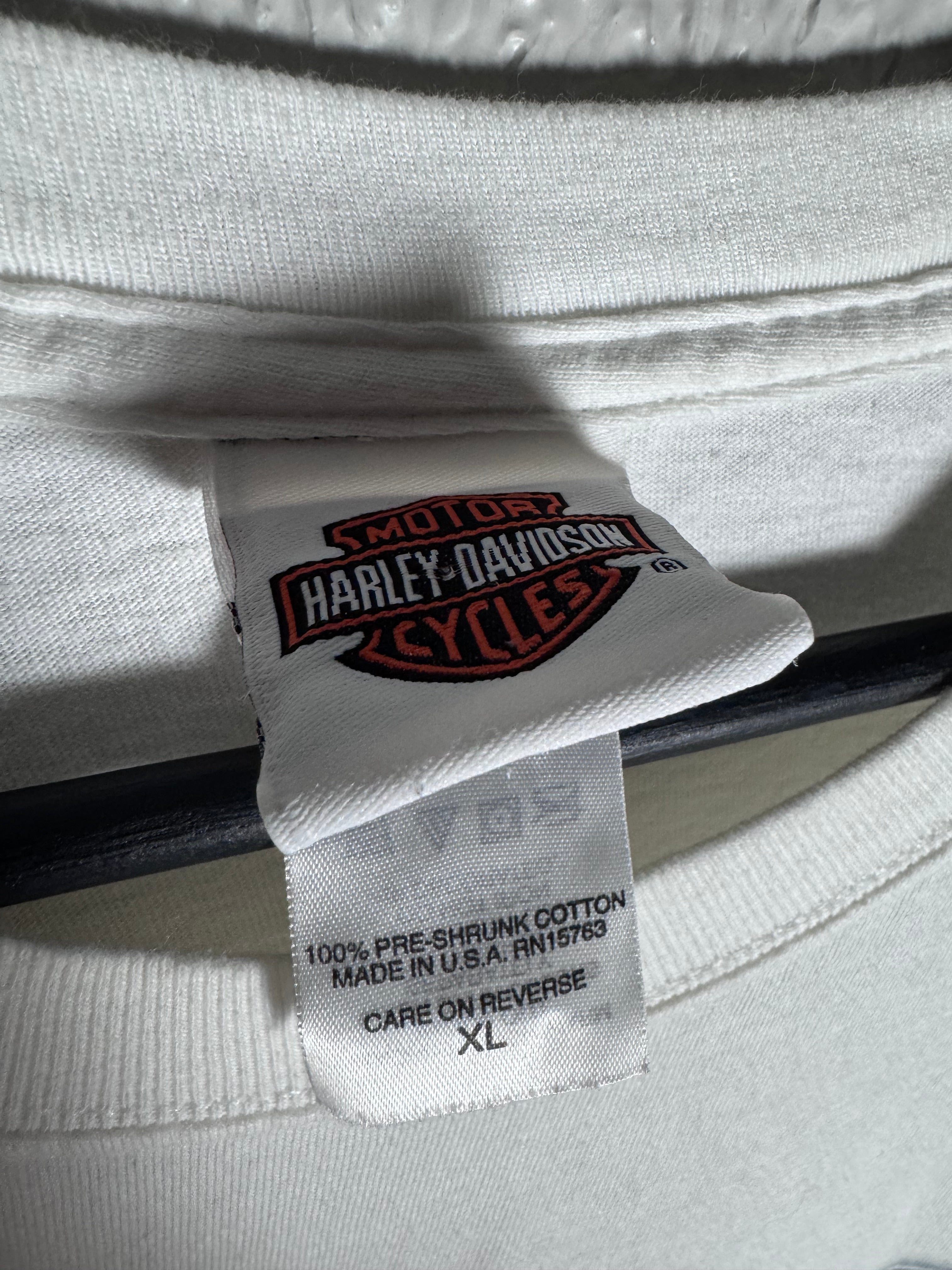 Vintage Harley Davidson Chi-Town Tinley Park IL 2001 Size XL