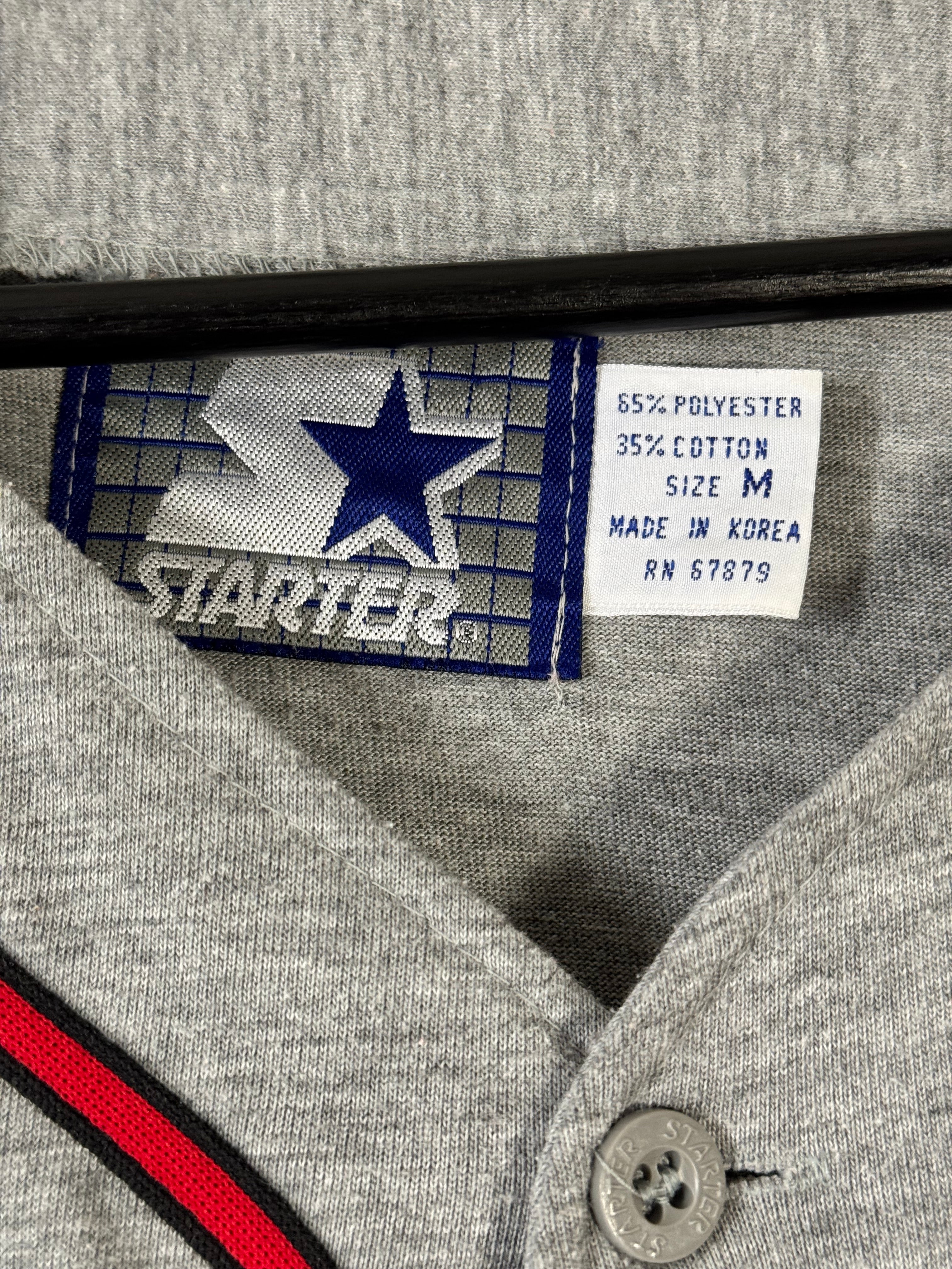 Vintage Starter Chicago Blackhawks Baseball Style Jersey Size M