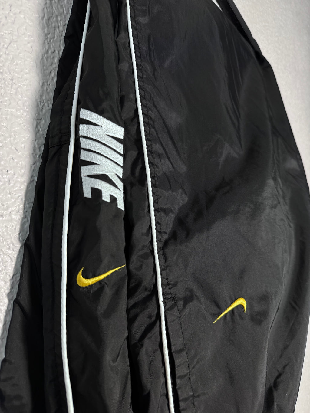 Nike 90s Black/Yellow Track Pants