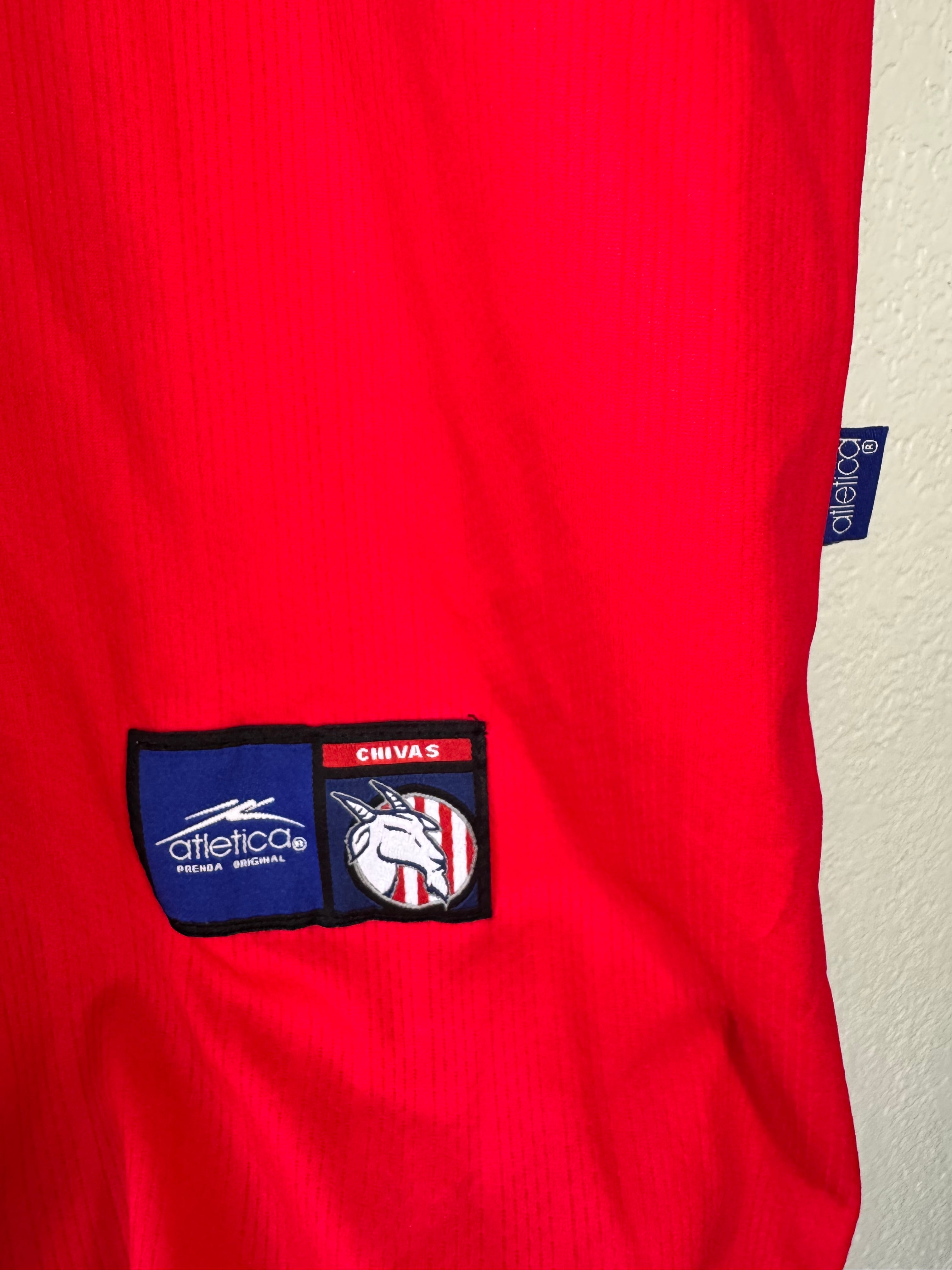 Vintage Liga MX Atletica Chivas De Guadalajara Jersey Size Large