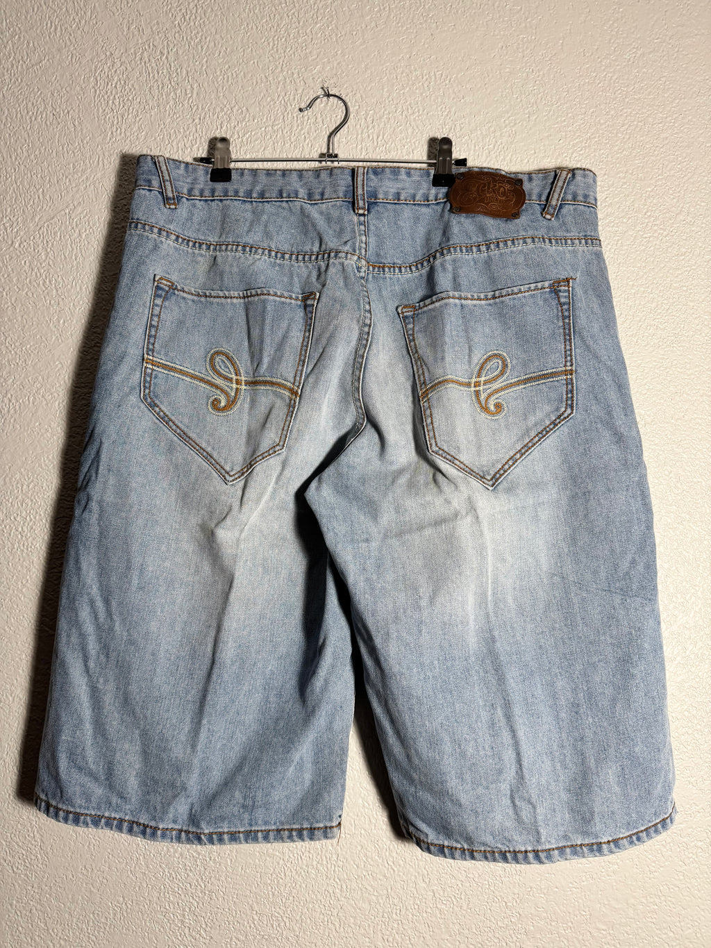 Y2K Baggy Ecko Jean Shorts Size 38