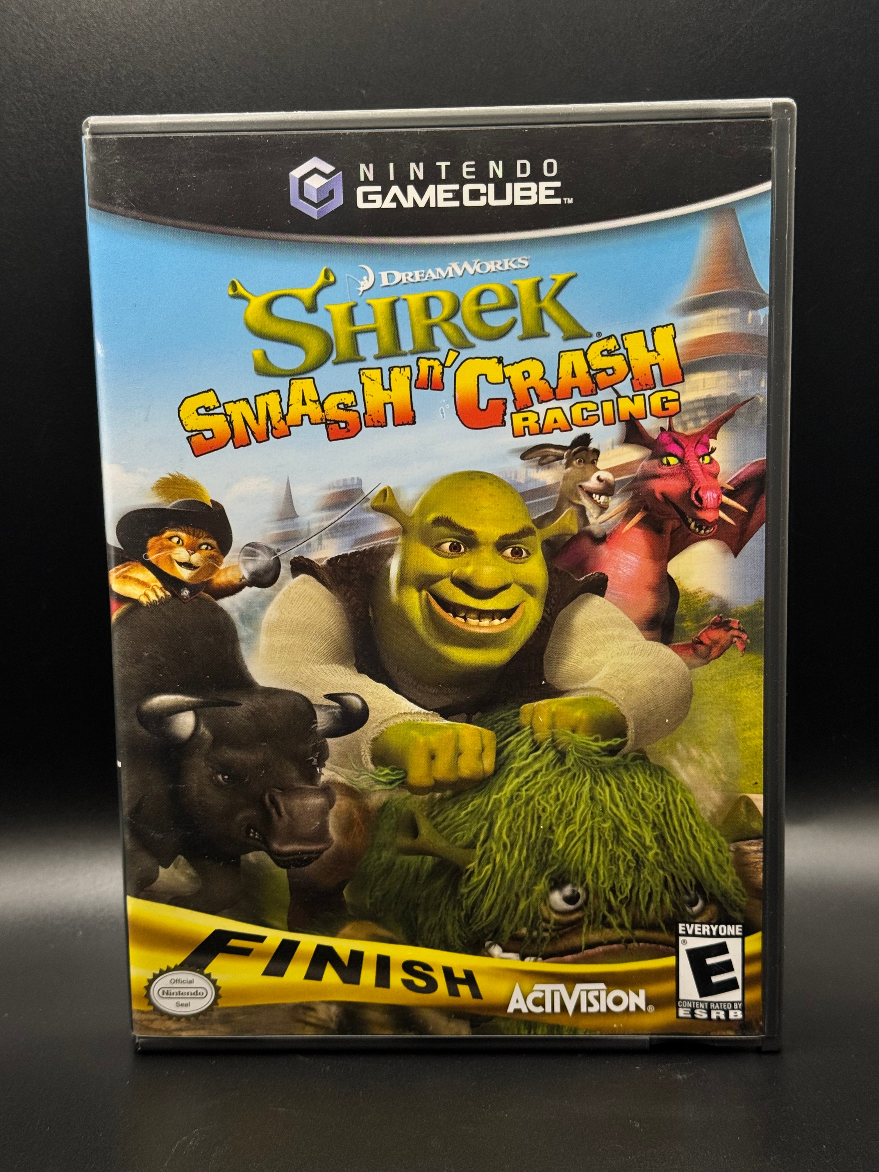 GAMECUBE Shrek: Smash n' Crash Racing 2006 Complete in Box
