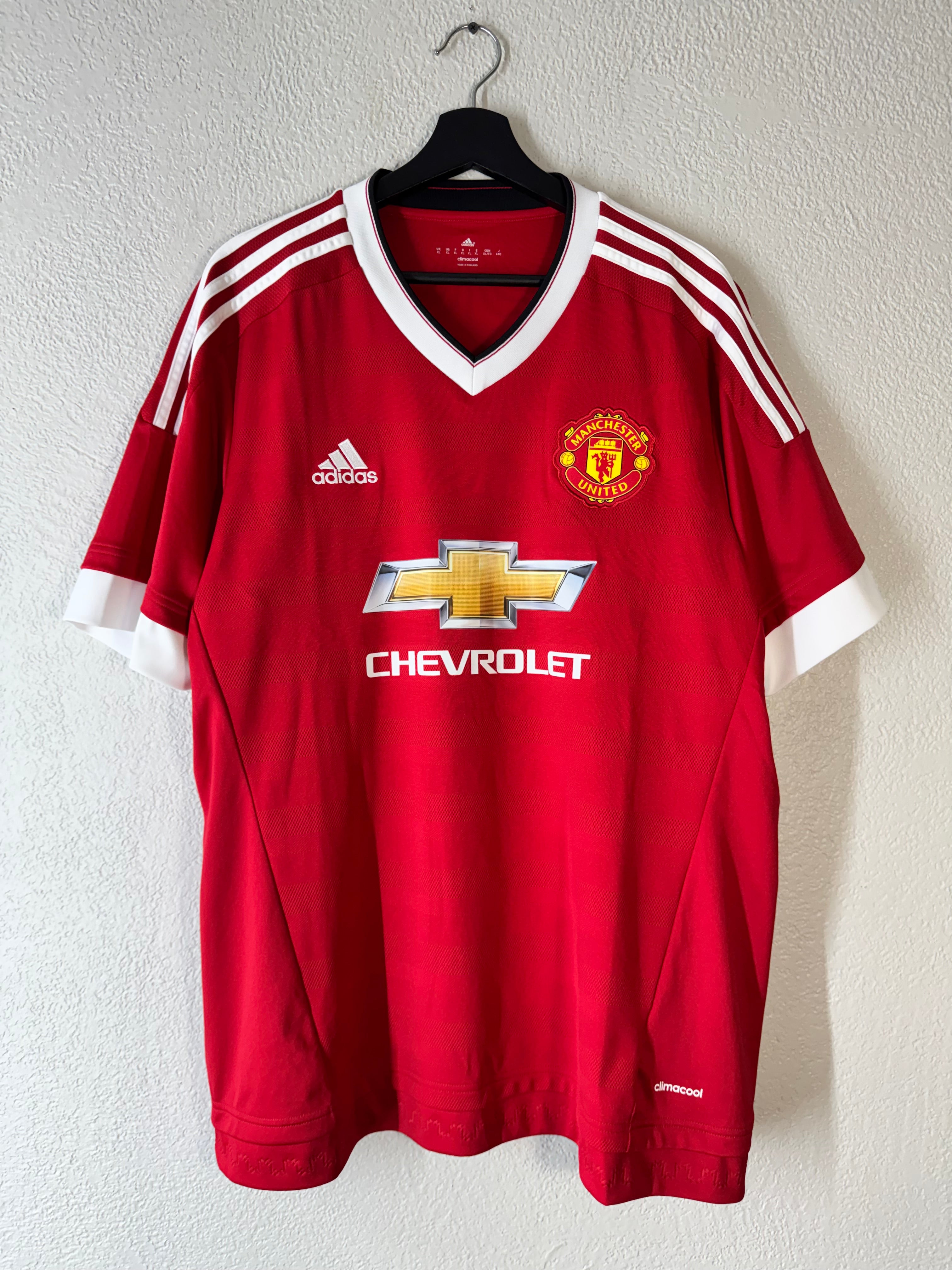 Adidas Manchester United 2015/16 Home Kit Jersey XL