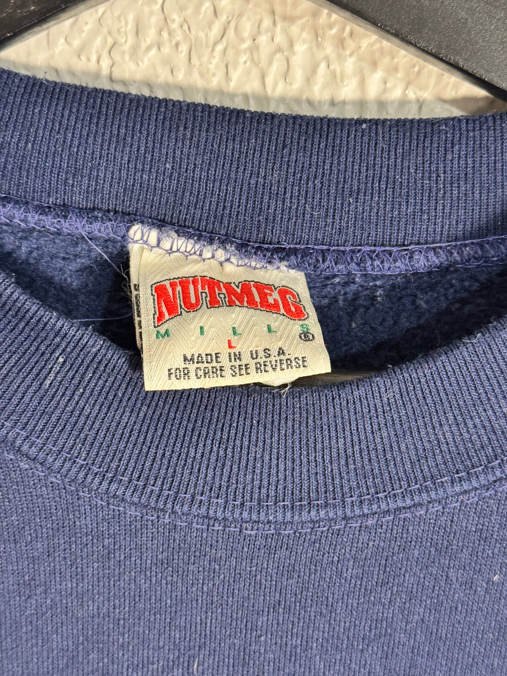 Vintage Nutmeg NFL Chicago Bears Crewneck Size Large