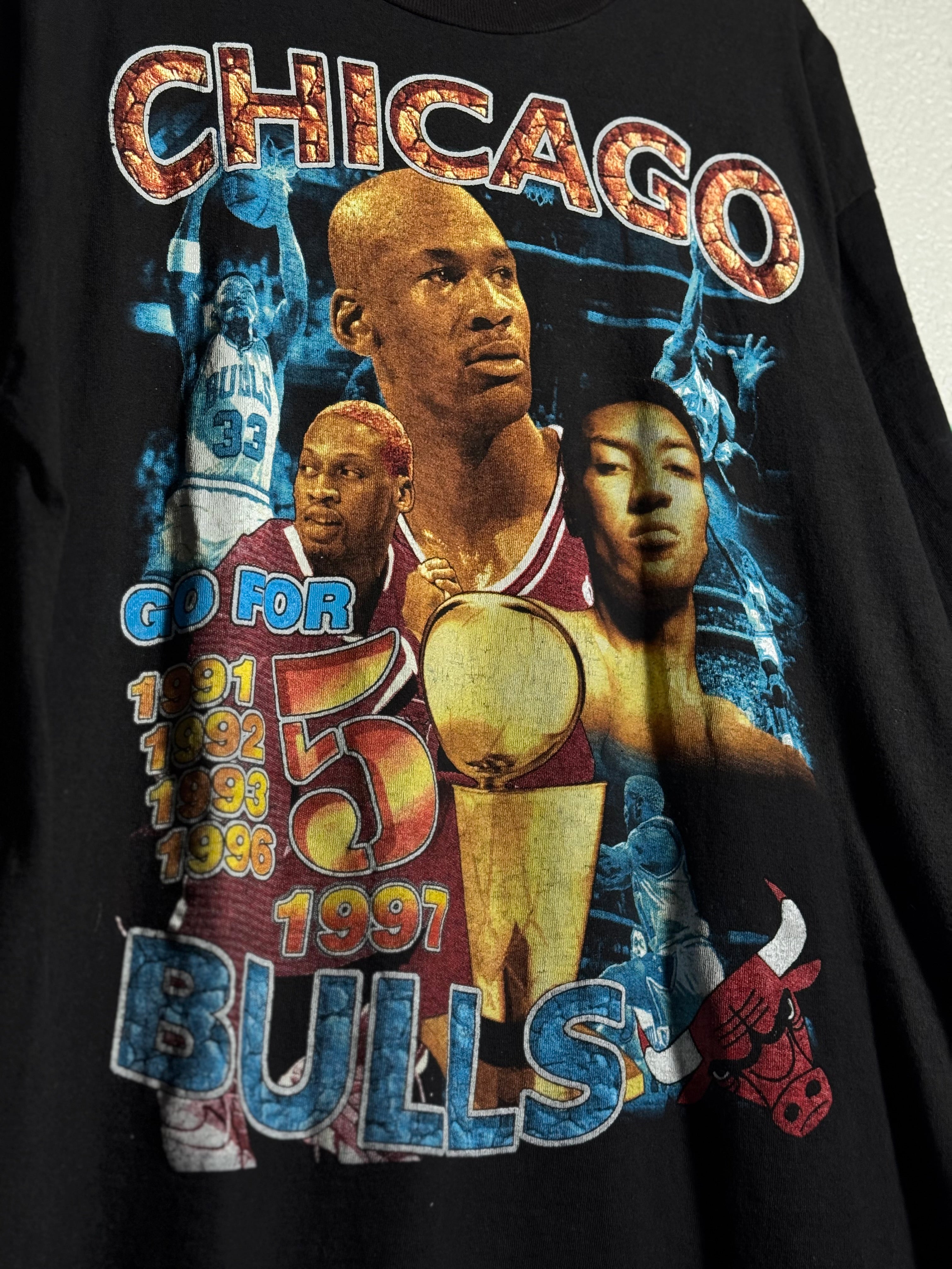 Vintage Chicago Bulls Rap-Tee