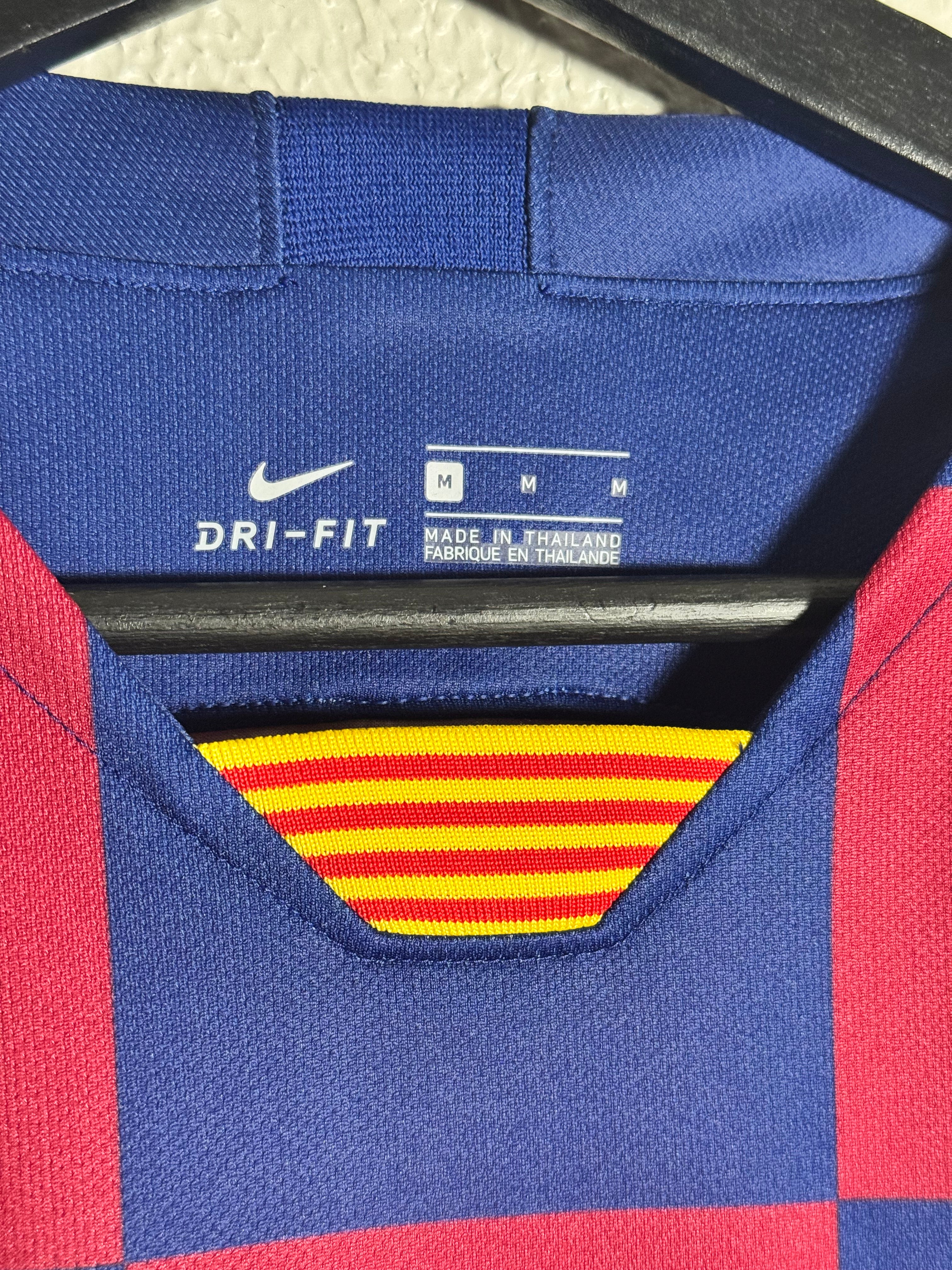 Nike Barcelona 2018/19 Frankie De Jong Jersey Size M