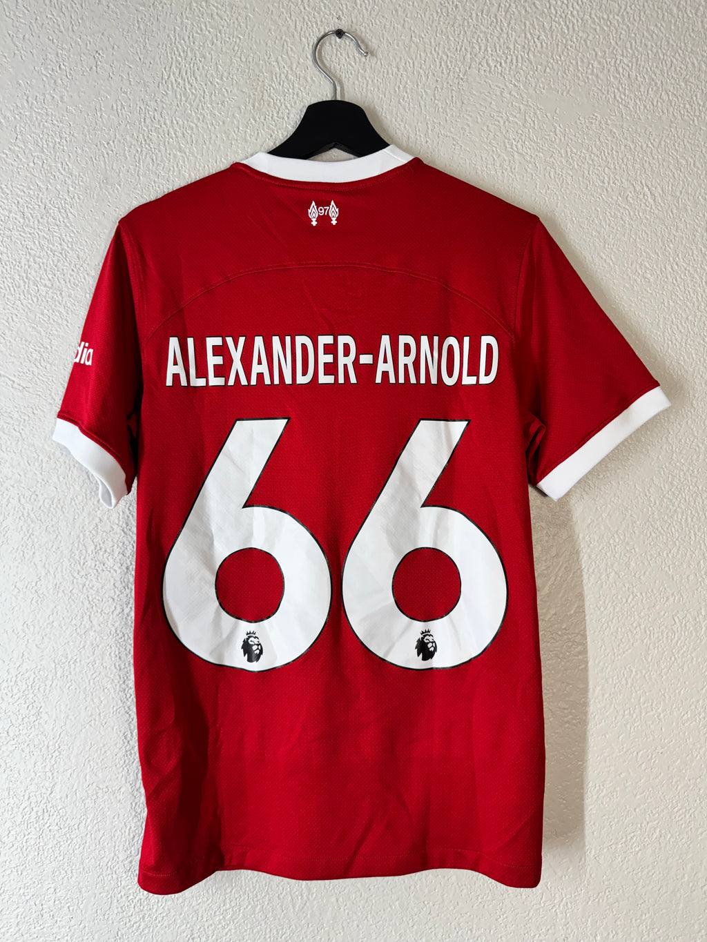 LIVERPOOL HOME FOOTBALL SHIRT 2022 2023 SOCCER JERSEY ALEXANDER-ARNOLD SIZE SMALL