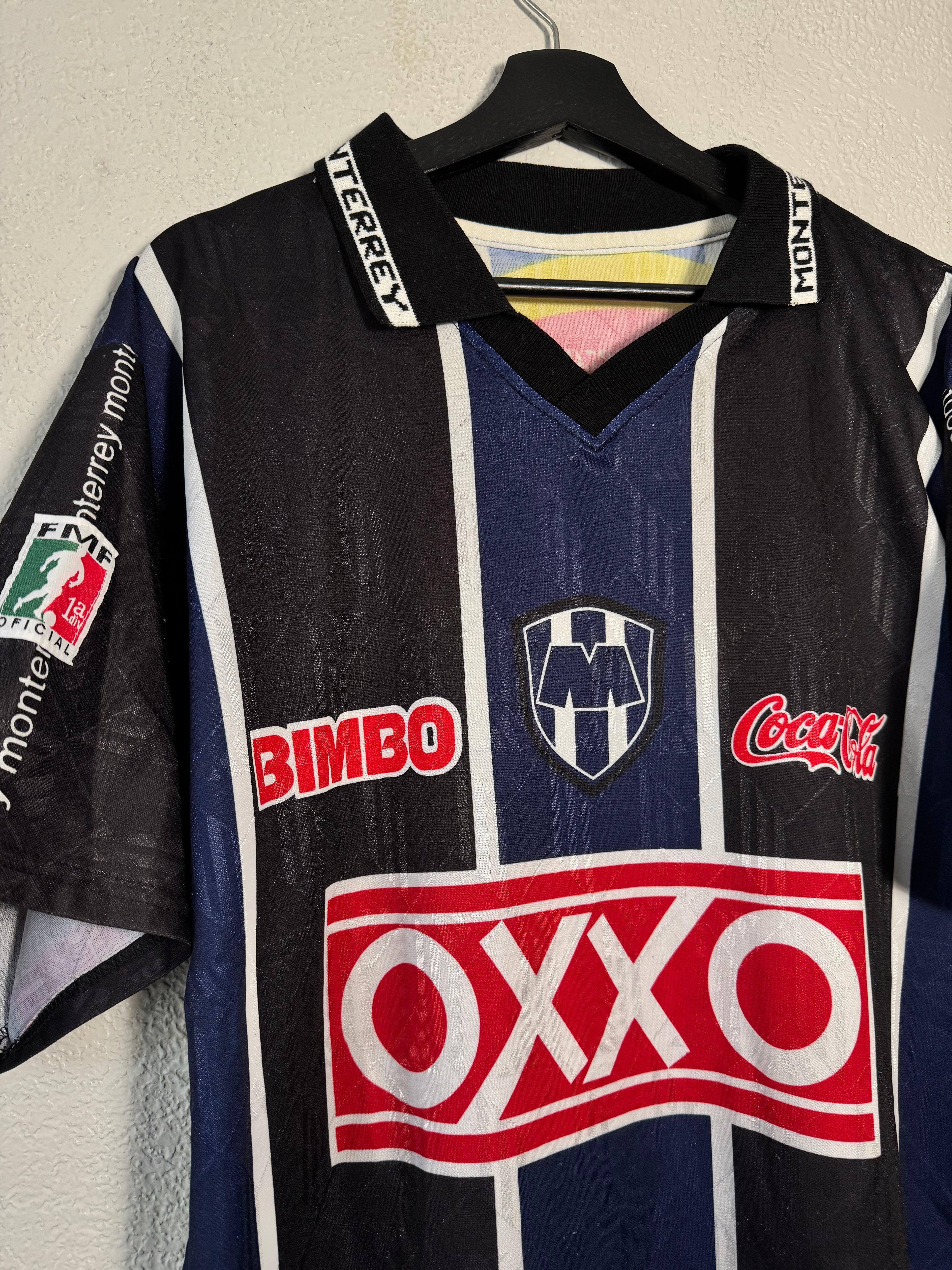Vintage Monterrey Mexico BOOT Jersey Size XL