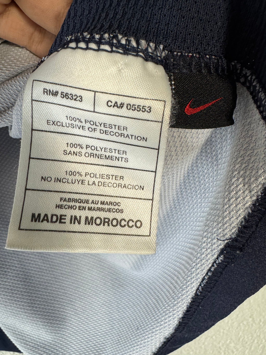 USA Away Jersey 2006 Soccer Nike Jersey Size Small