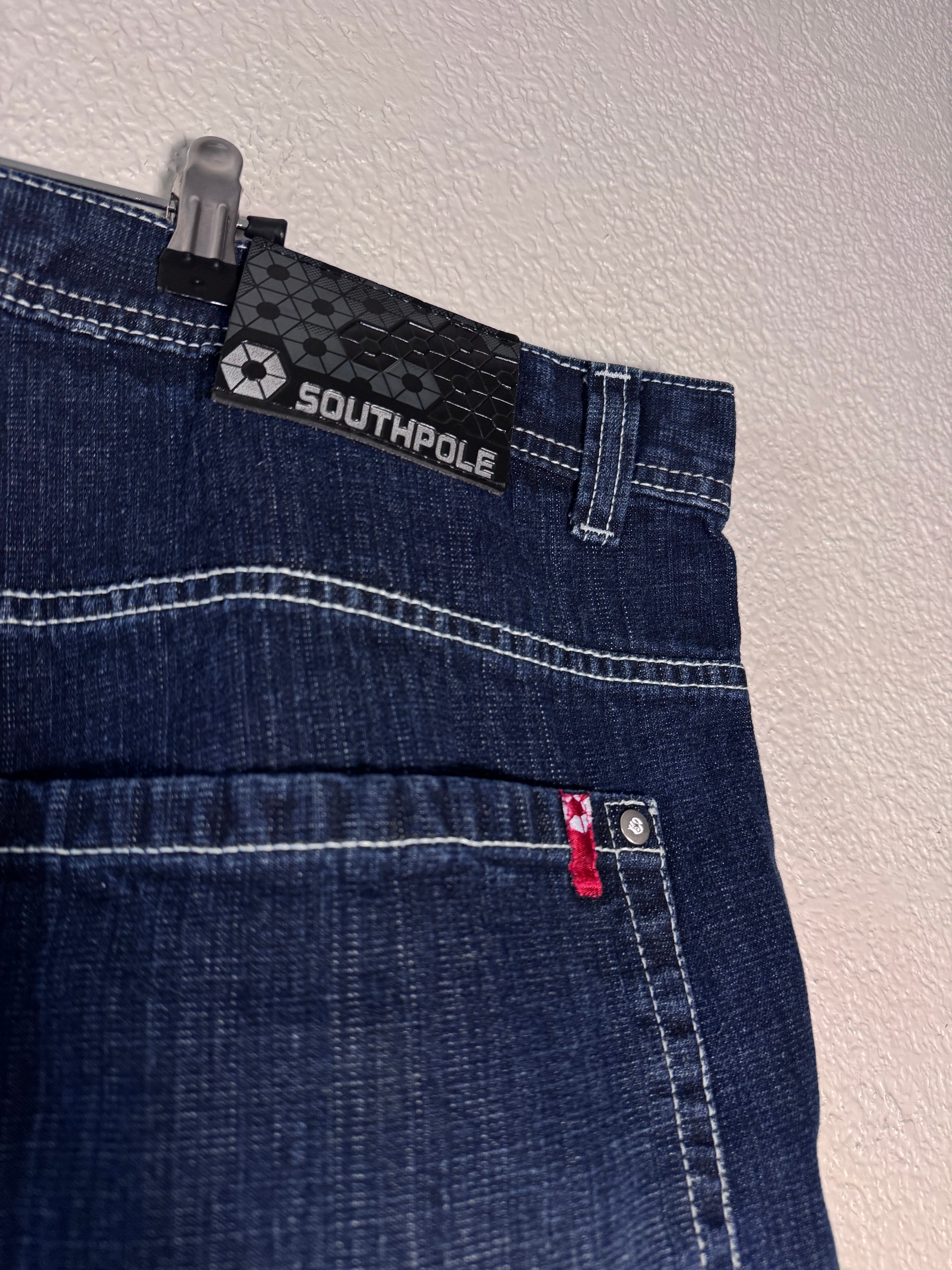 Vtg/Y2K South Pole Baggy Jean Shorts Size 42