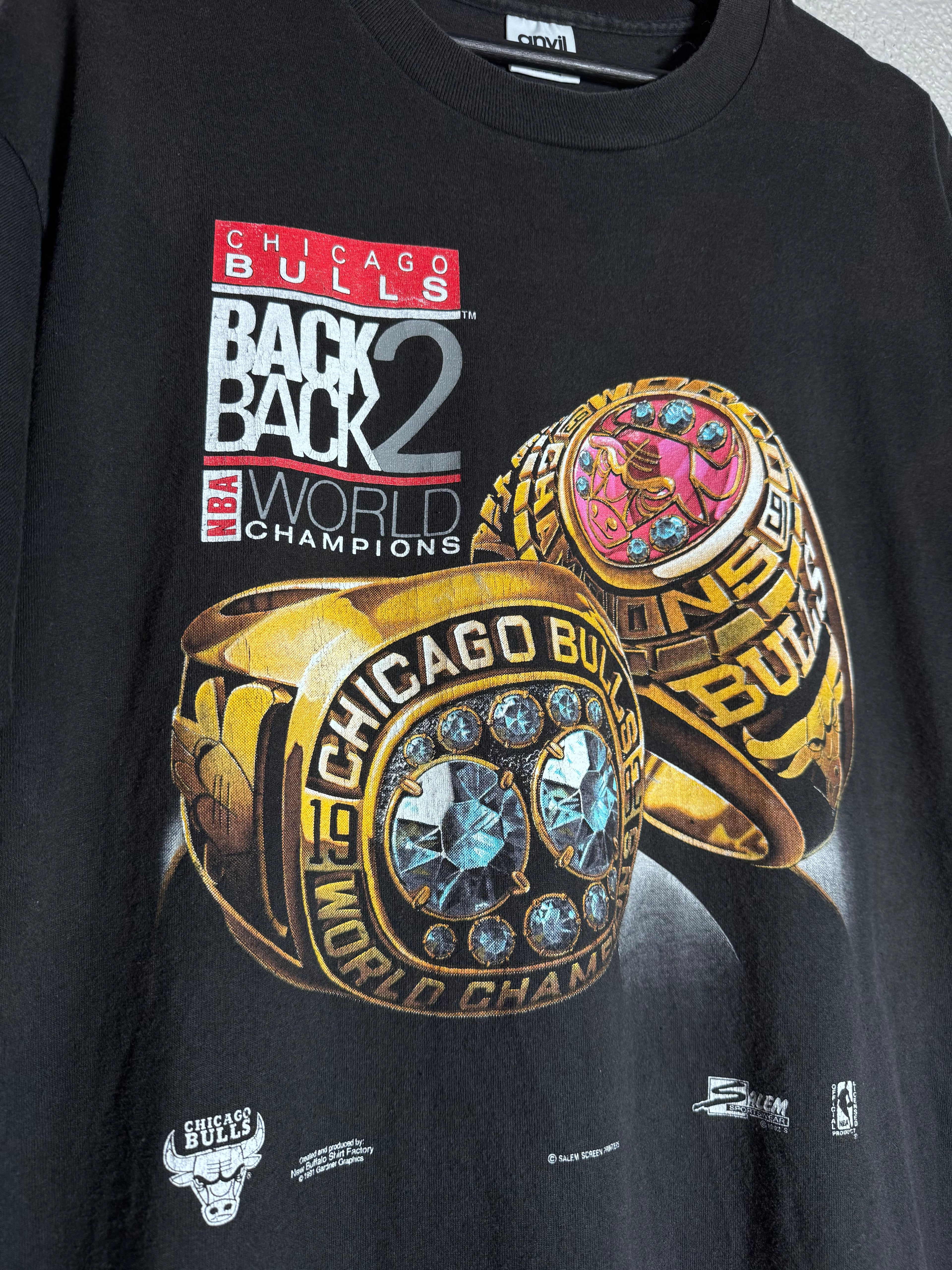 Vintage Chicago Bulls Back 2 Back Shirt
