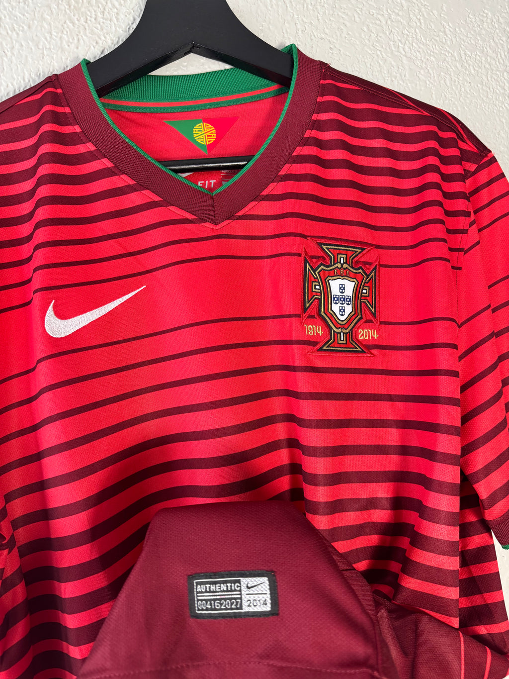 Nike Portugal 2014/15 Home Jersey Size Large