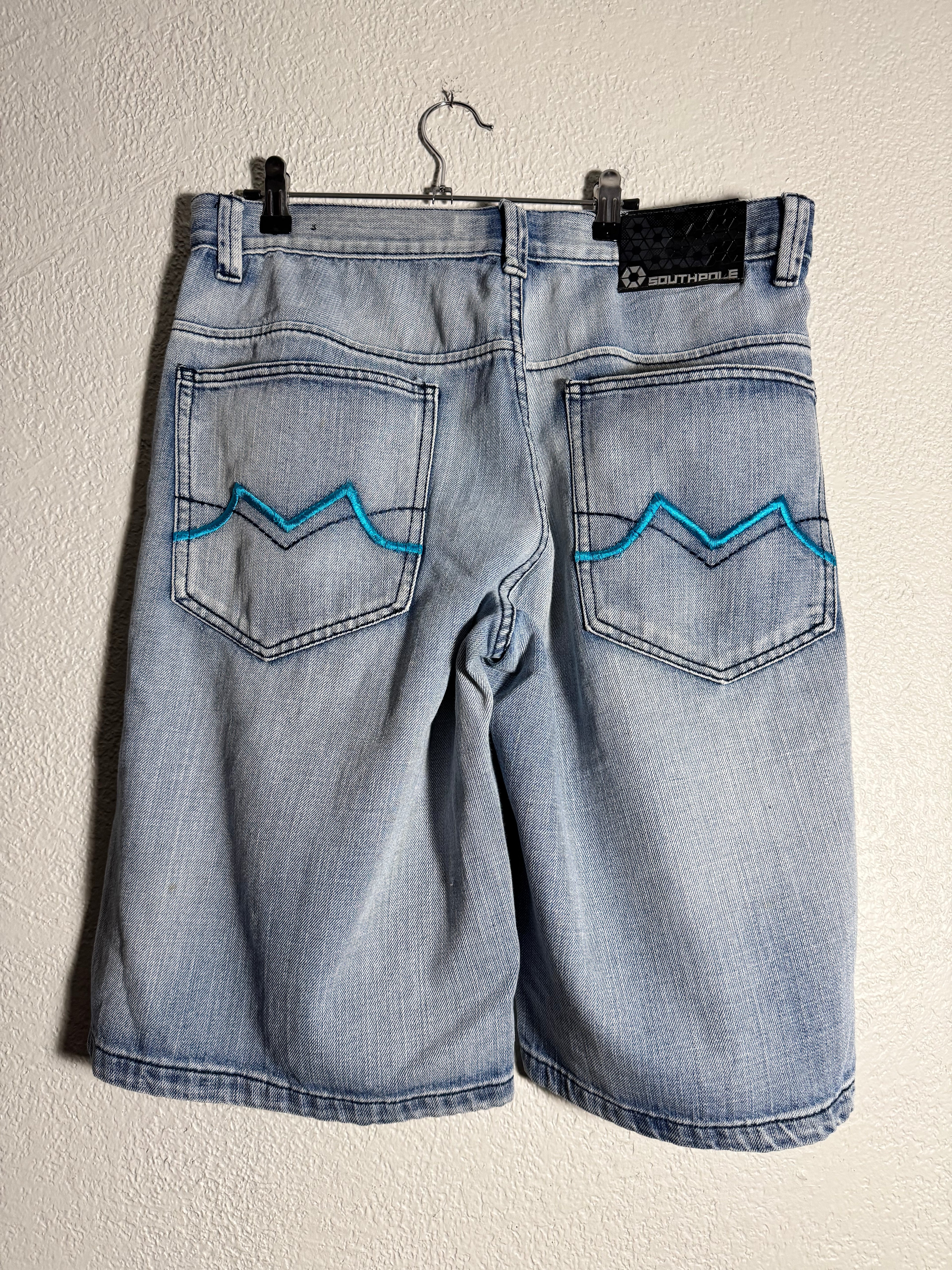 Y2K Baggy South Pole Jean Shorts