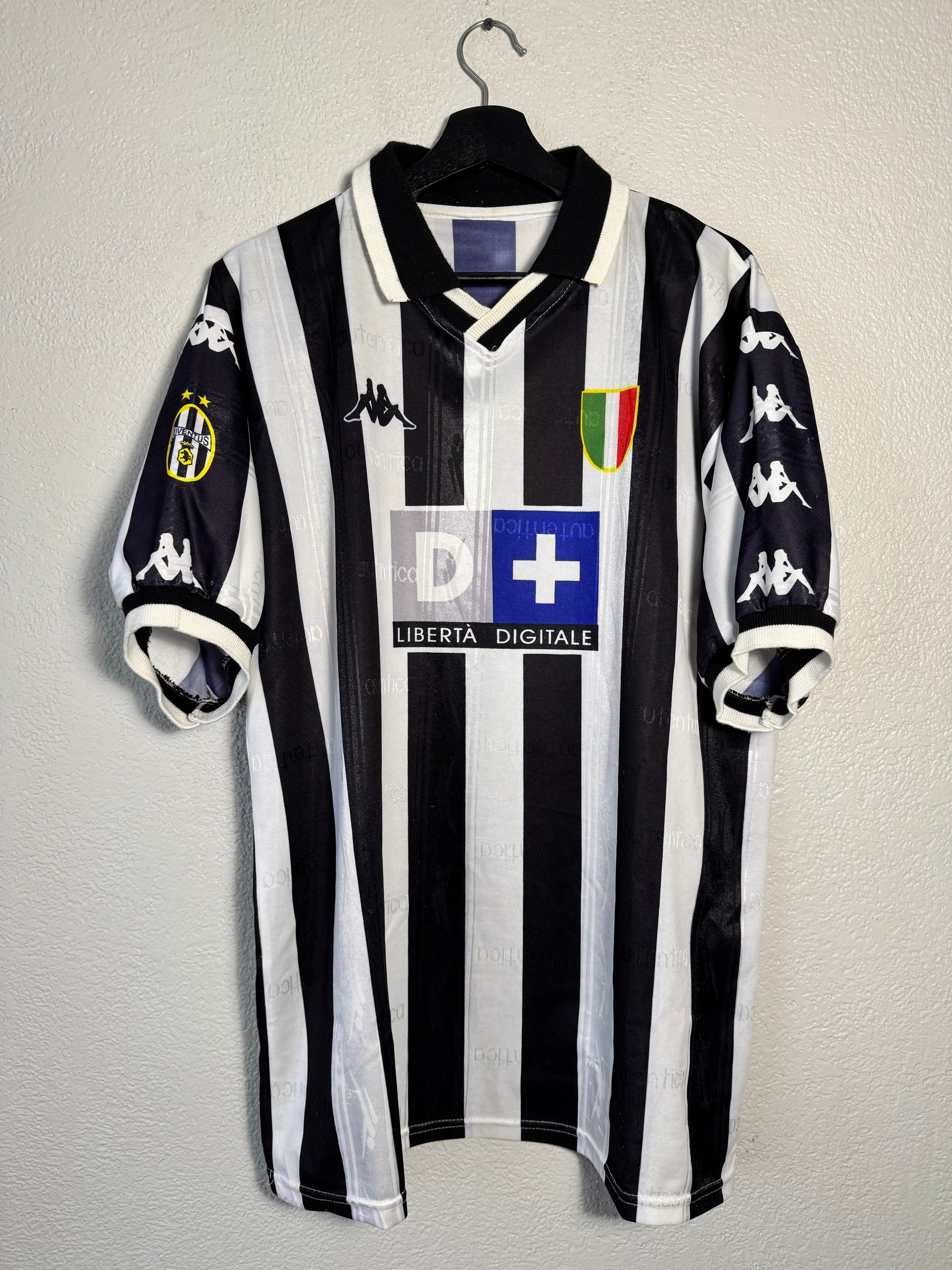 Vintage 90s Kappa Juventus Mexico BOOT Jersey Size XL