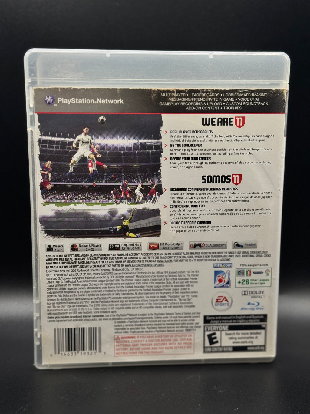 PS3 FIFA Soccer 11 Complete in Box