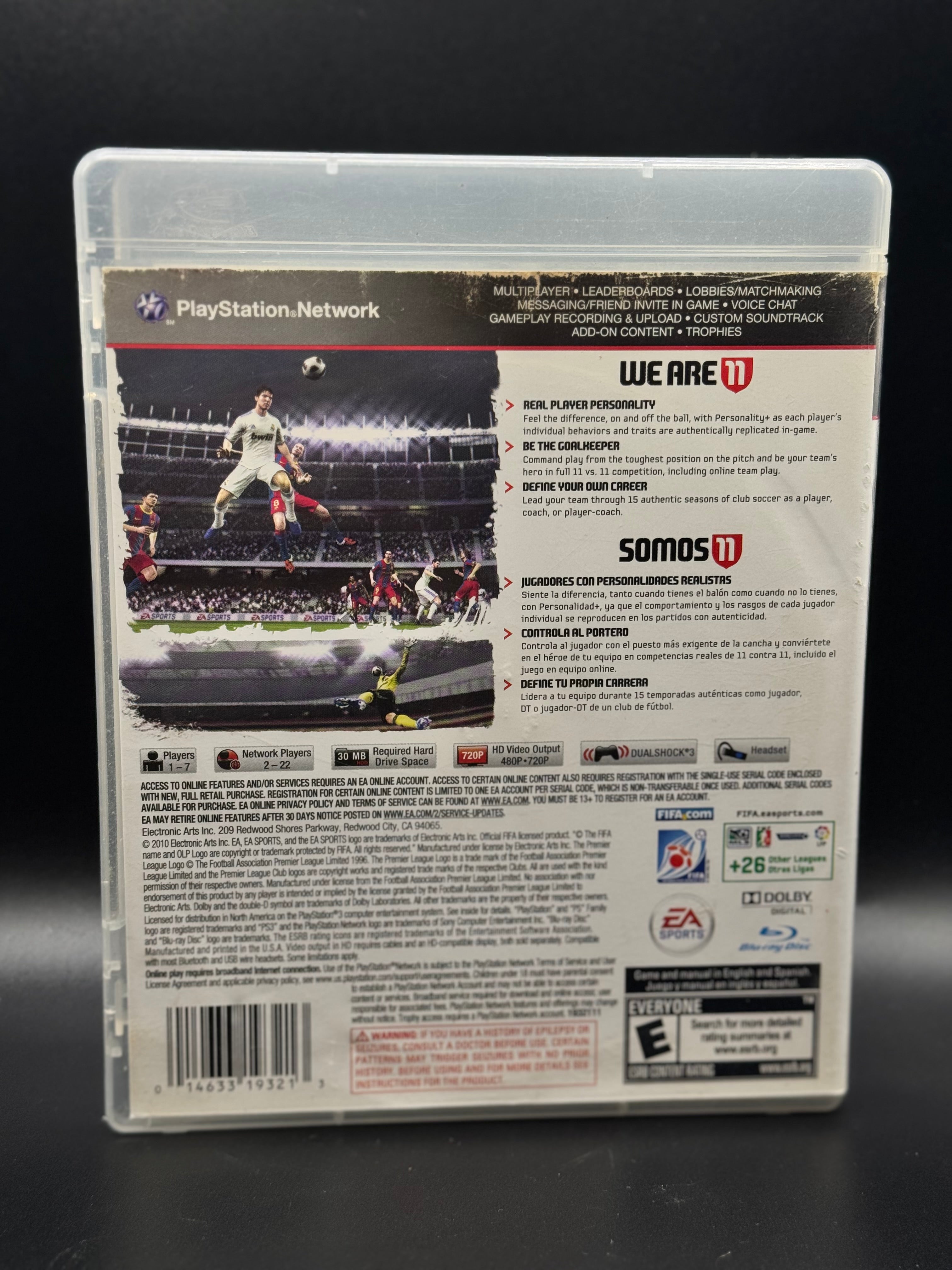 PS3 FIFA Soccer 11 Complete in Box
