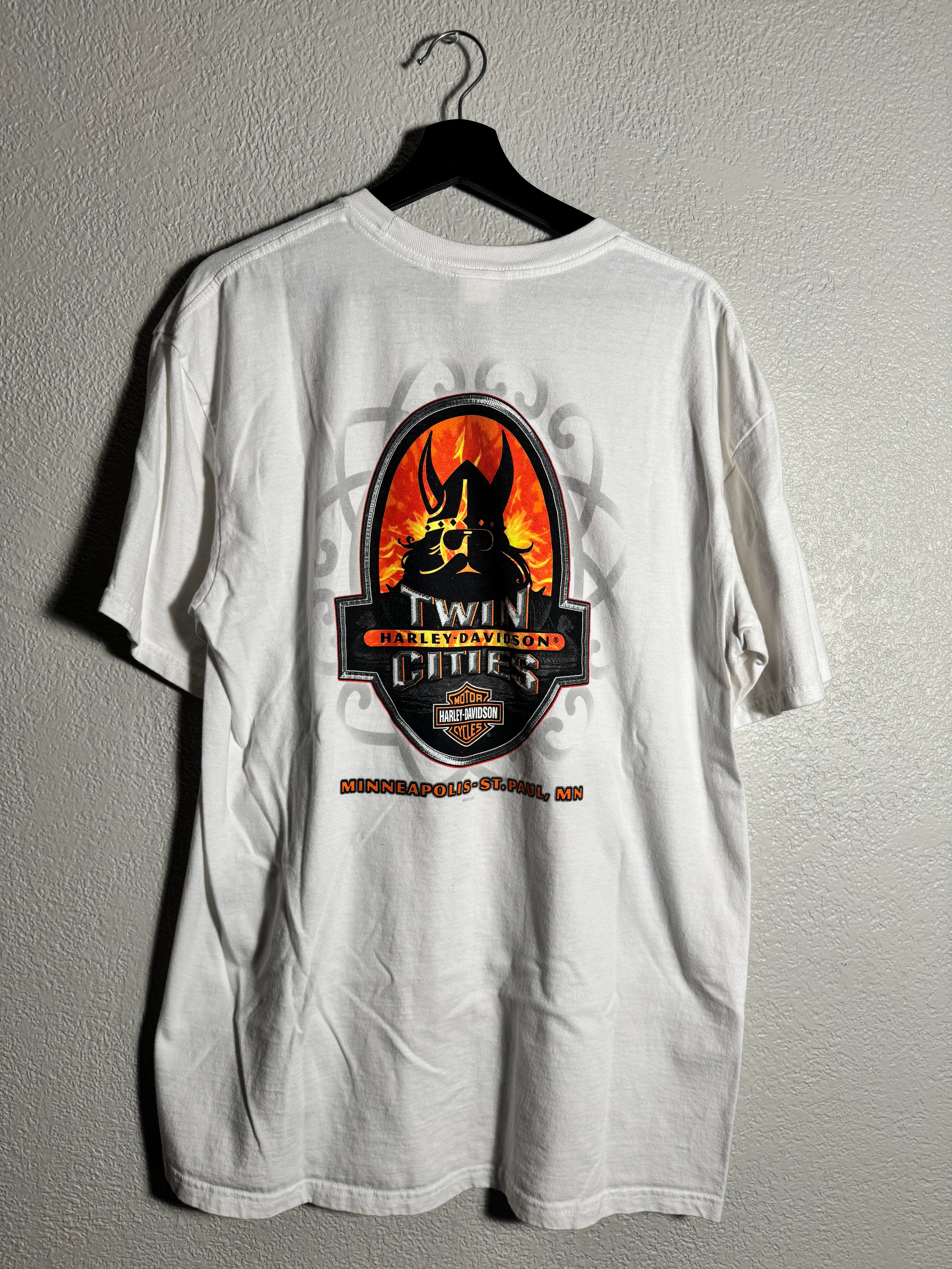 Harley Davidson Flames Shirt