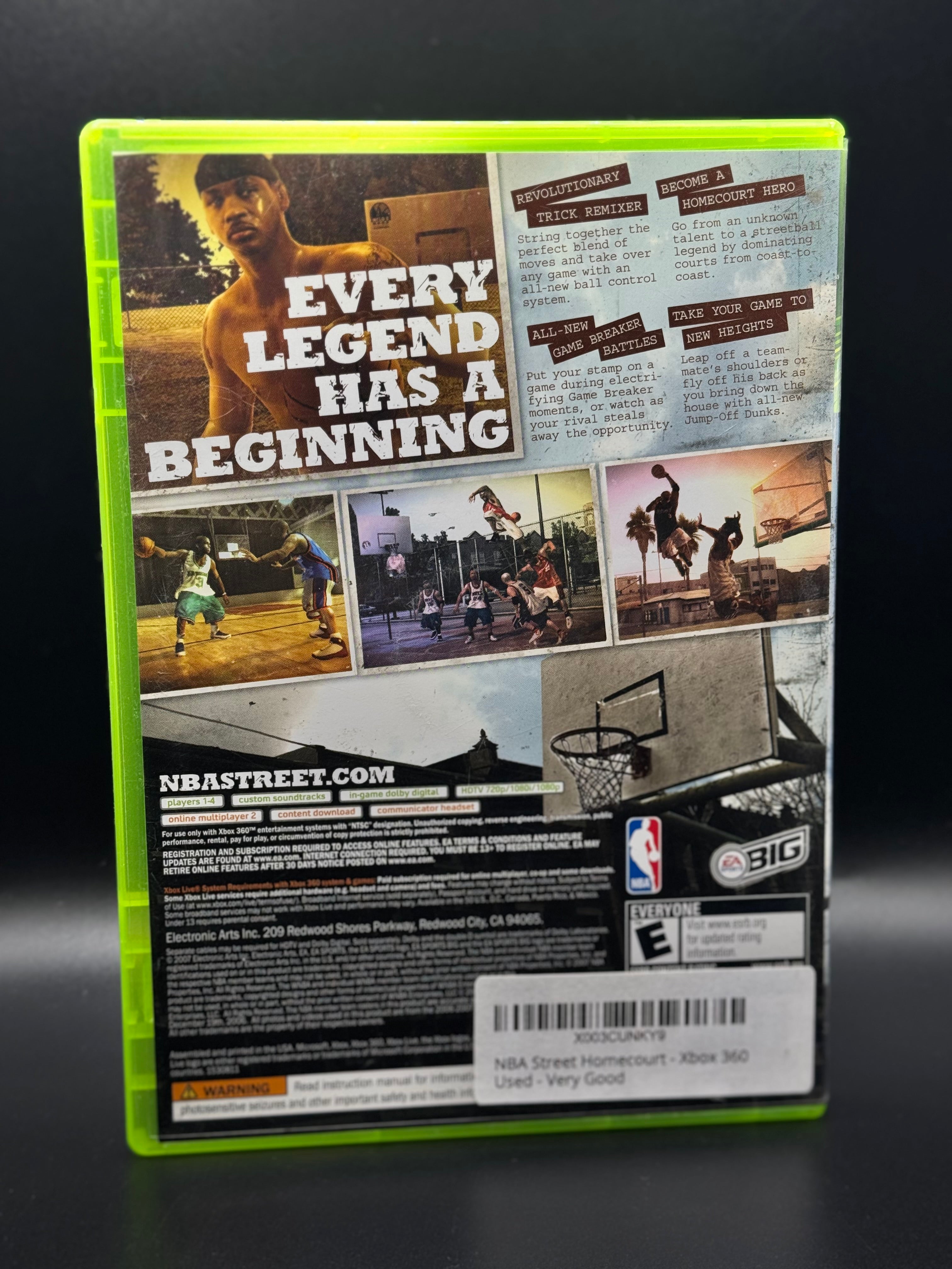 XBOX 360 NBA Street: Homecourt 2007 Complete in Box