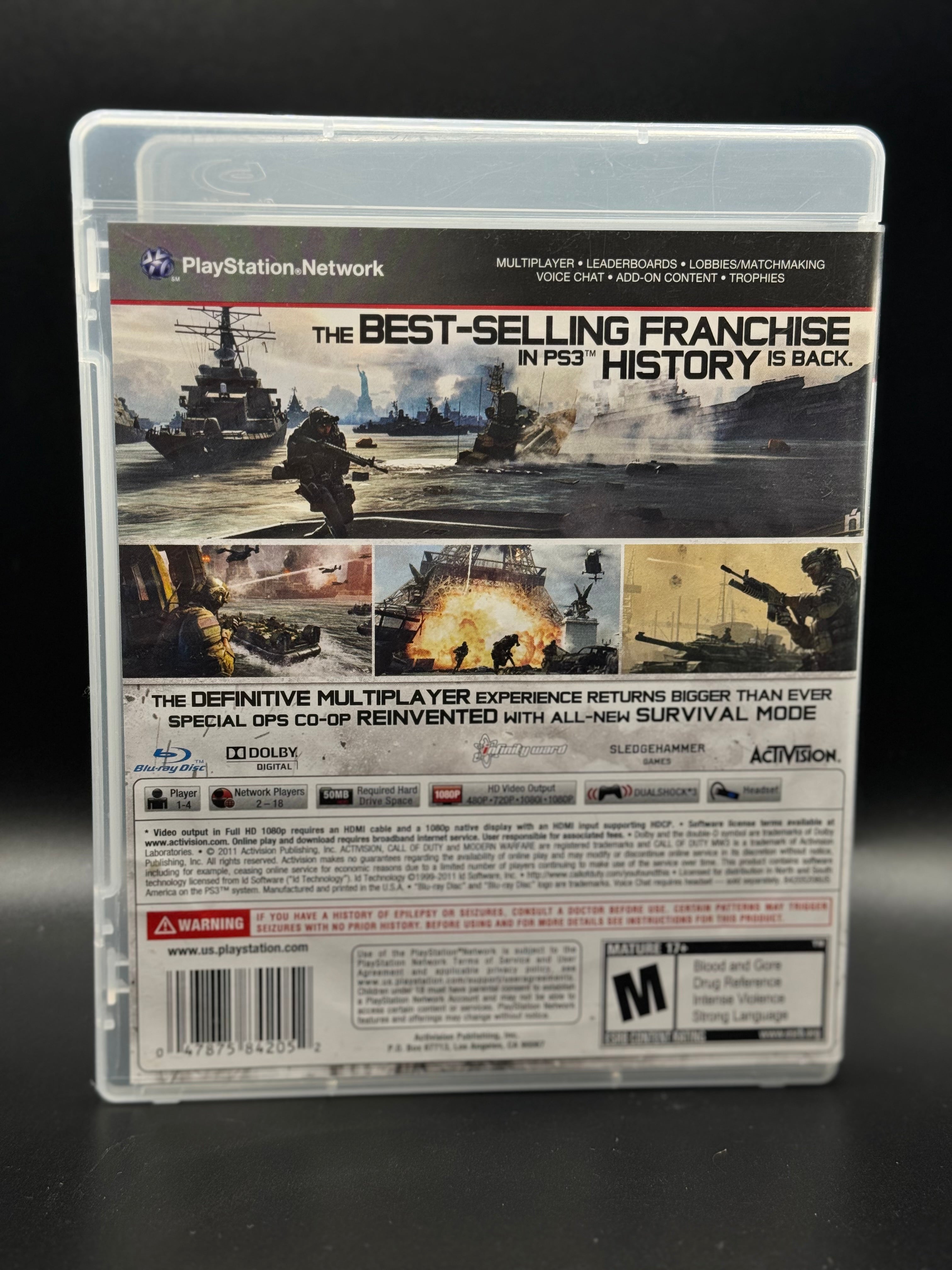 PS3 Call of Duty MW3 Complete in Box