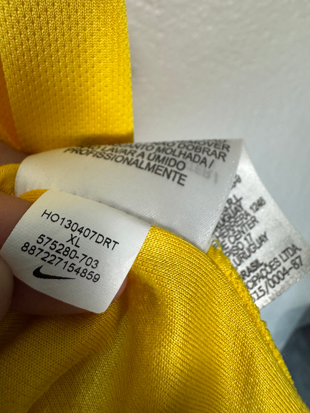 Nike Brazil Home Jersey 2014/15 Size XL