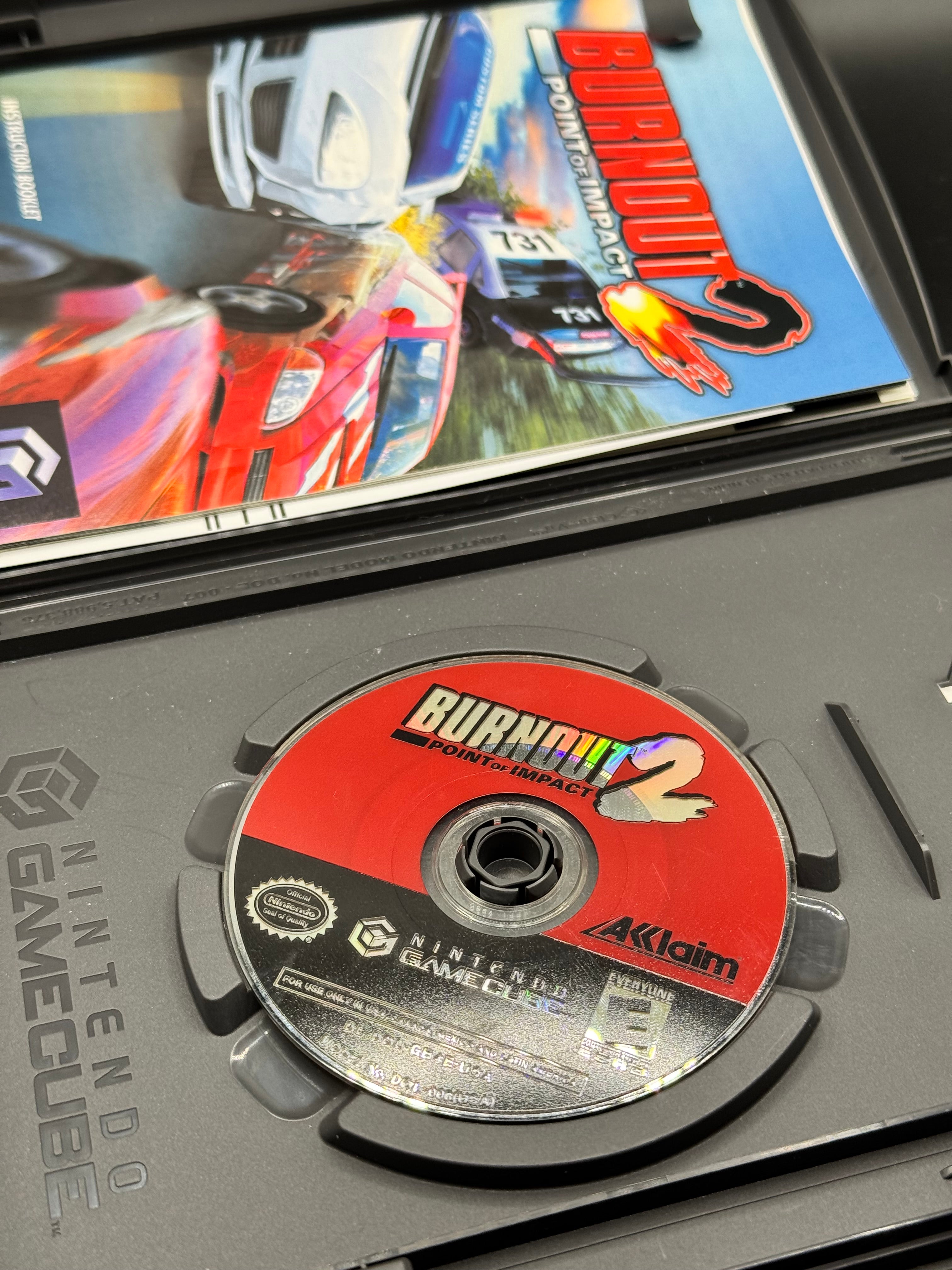 GAMECUBE Burnout 2: Point of Impact 2003 Complete in Box