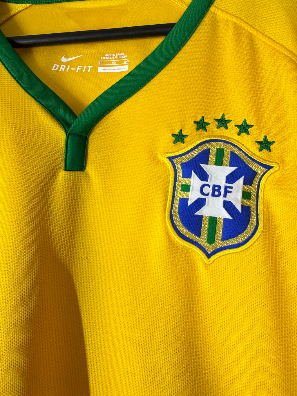Nike Brazil Home Jersey 2014/15 Size XL
