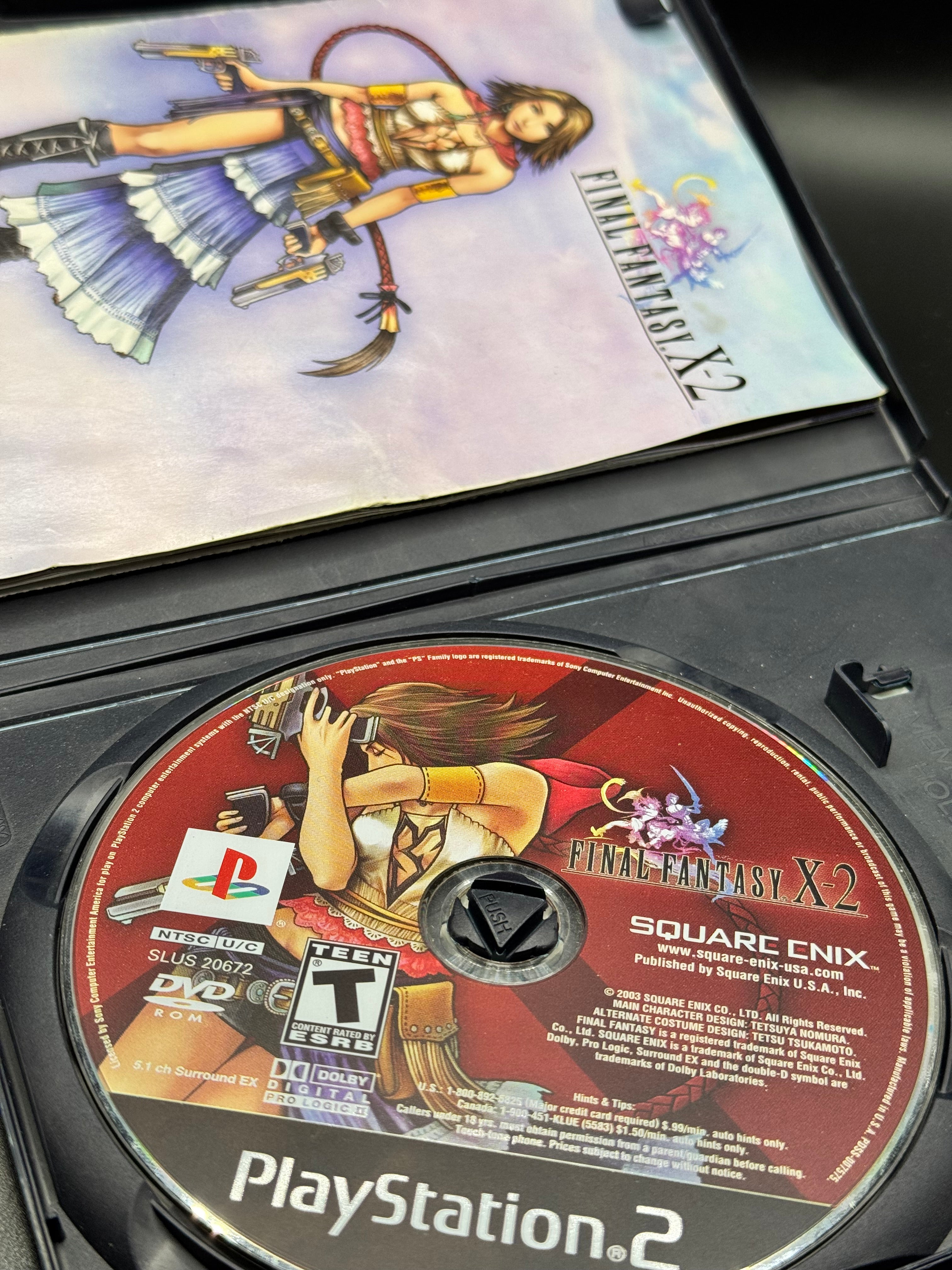 PS2 Final Fantasy X-2 2003 Complete in Box