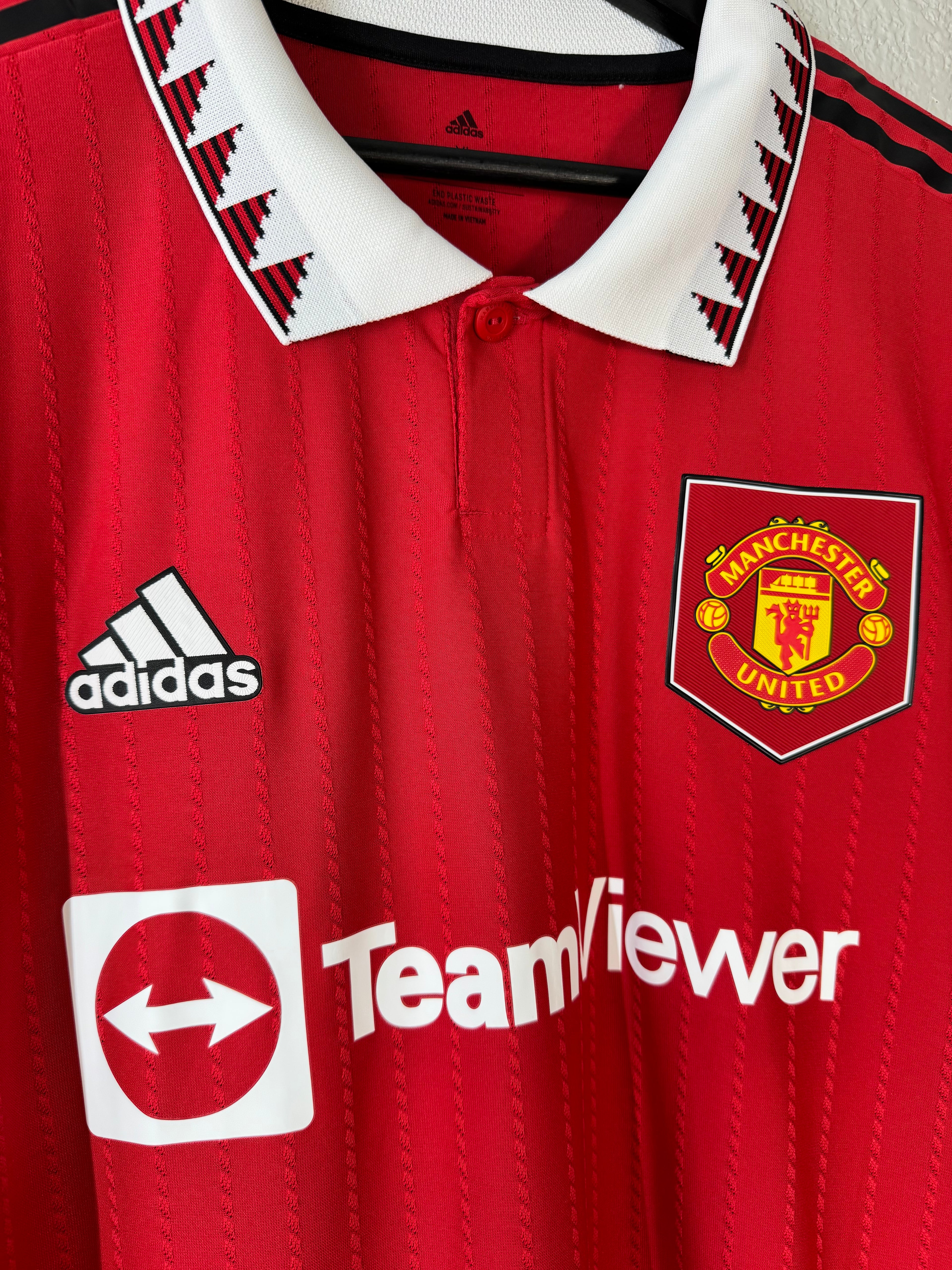 (NEW) Manchester United 2022/23 Authentic Home Jersey Premier League XL