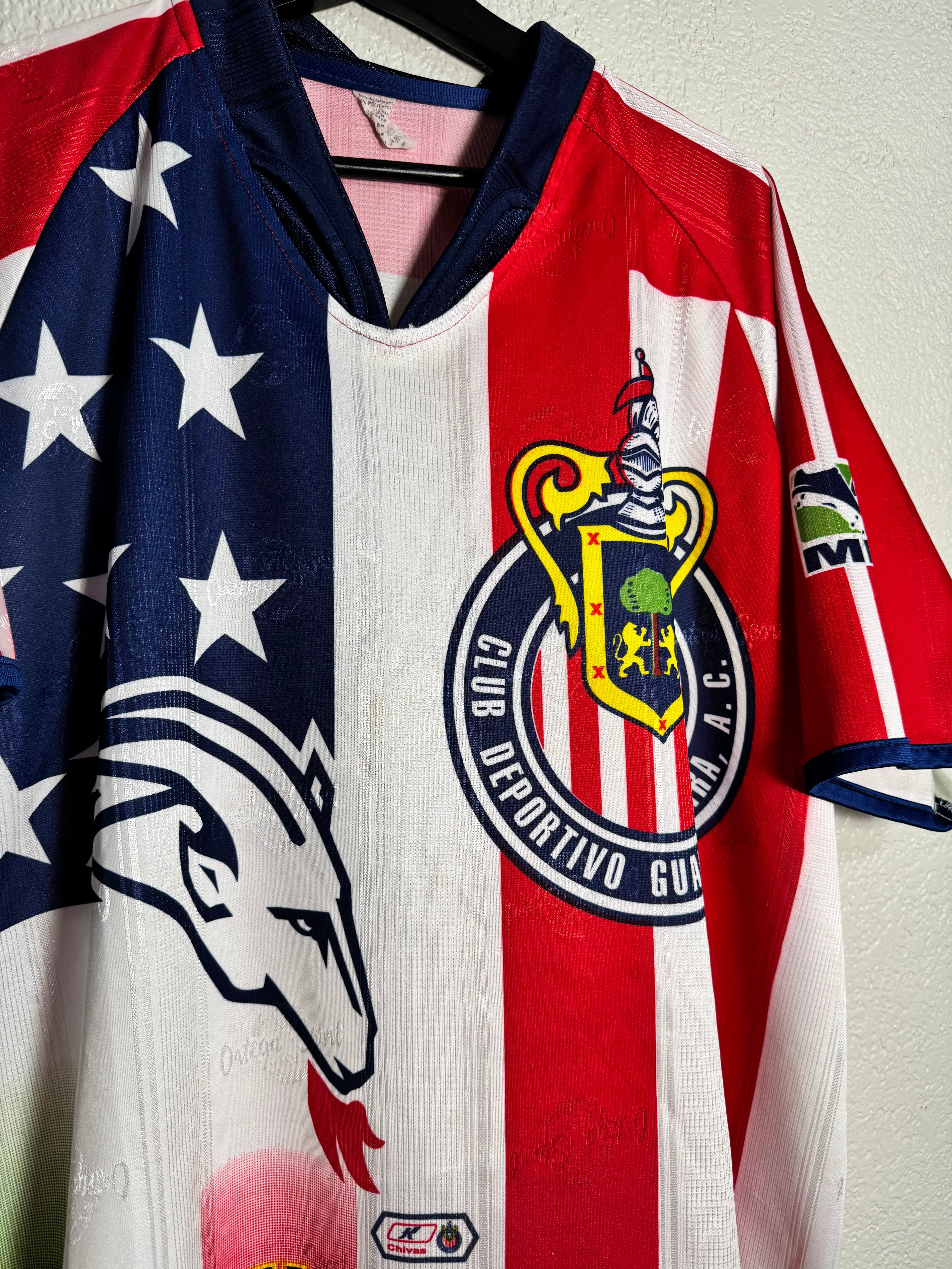 Vintage Chivas Mexican BOOT Jersey Size XL