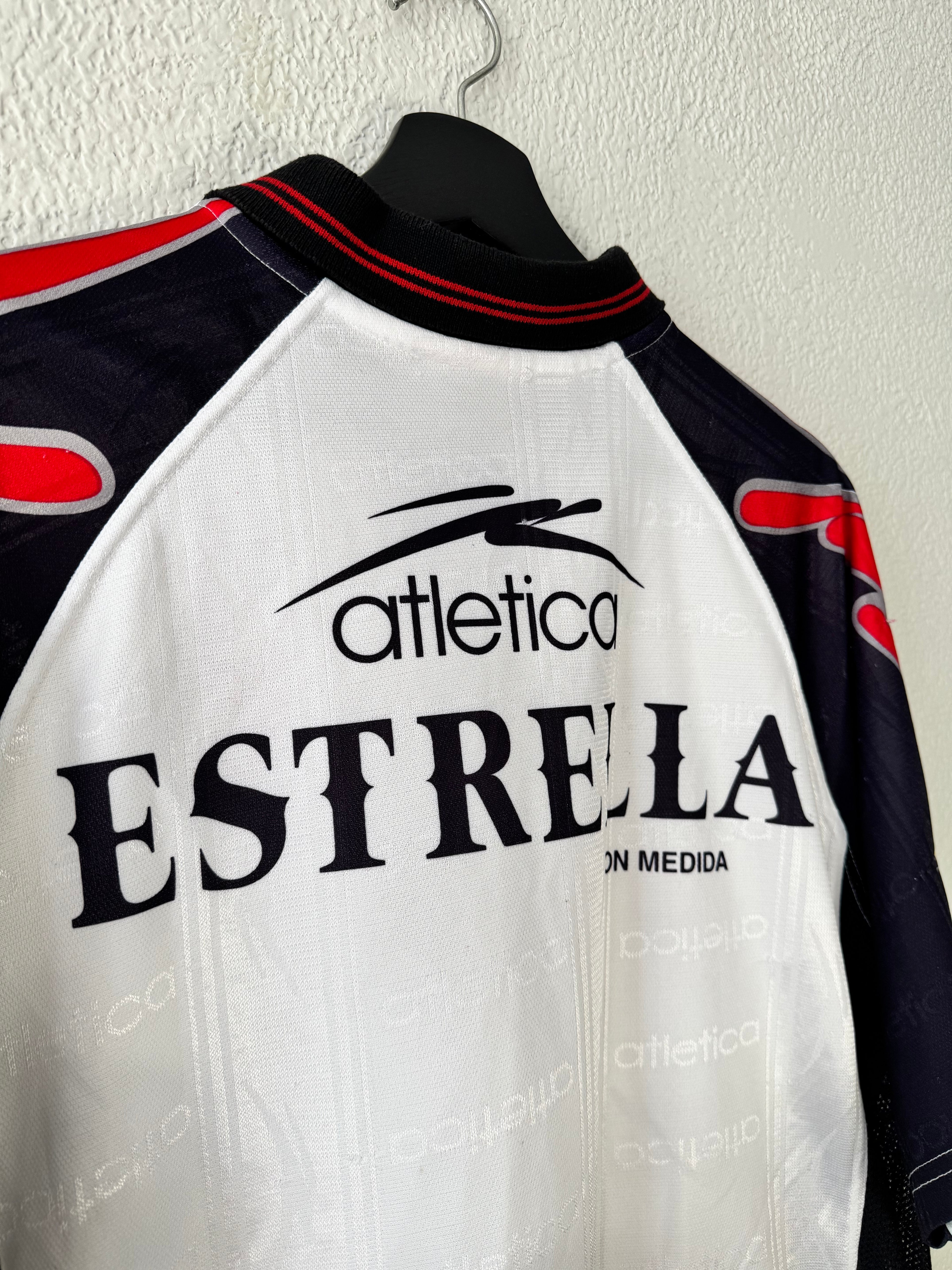 Vintage REPLICA Atletica Atlas Liga MX 1998/99 Jersey Size XL
