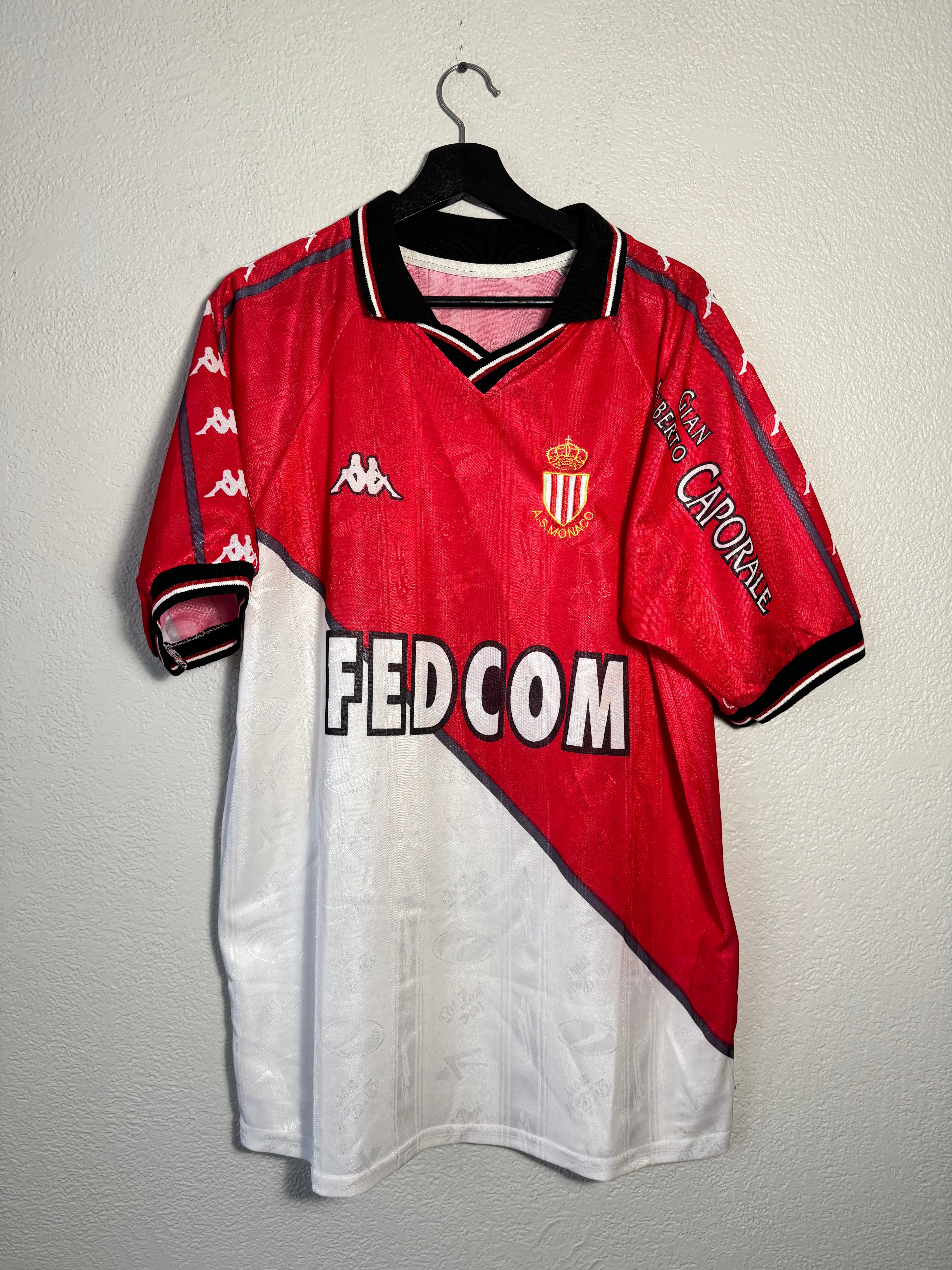 Vintage Monaco Kappa Mexico BOOT Jersey Size XL