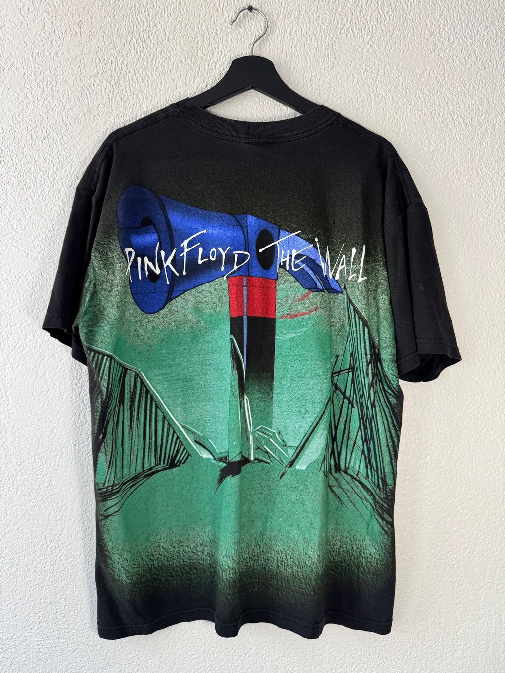 Vintage 90's Pink Floyd The Wall All Over Print T Men’s Size L Winterland