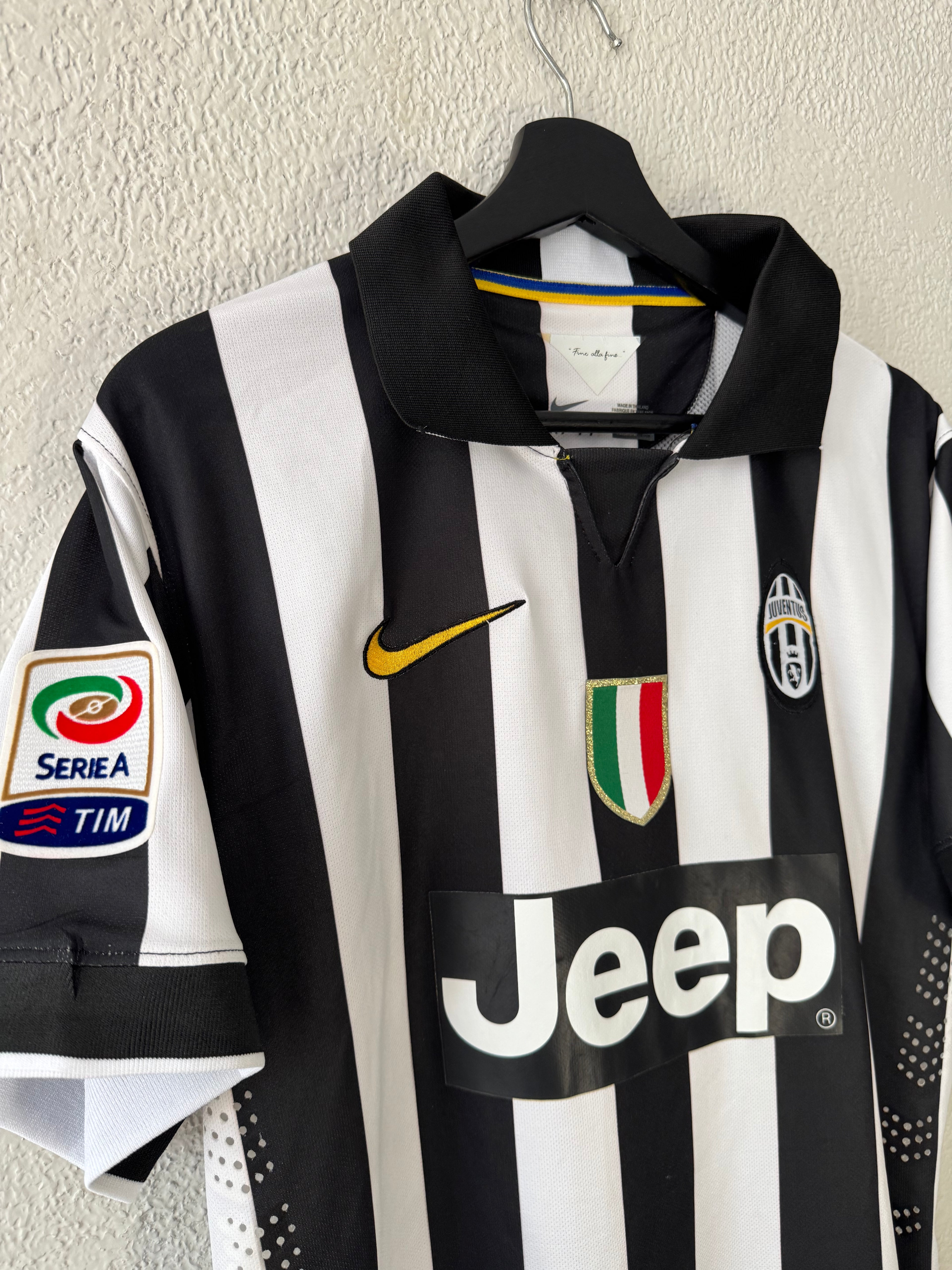 Nike REPLICA 2013/14 Juventus Pirlo Seria A Jersey Size Medium