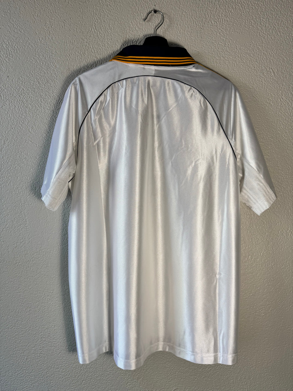 REAL MADRID JERSEY REISSUE HOME FOOTBALL SHIRT 1998 - 2000 ADIDAS JERSEY SIZE LARGE