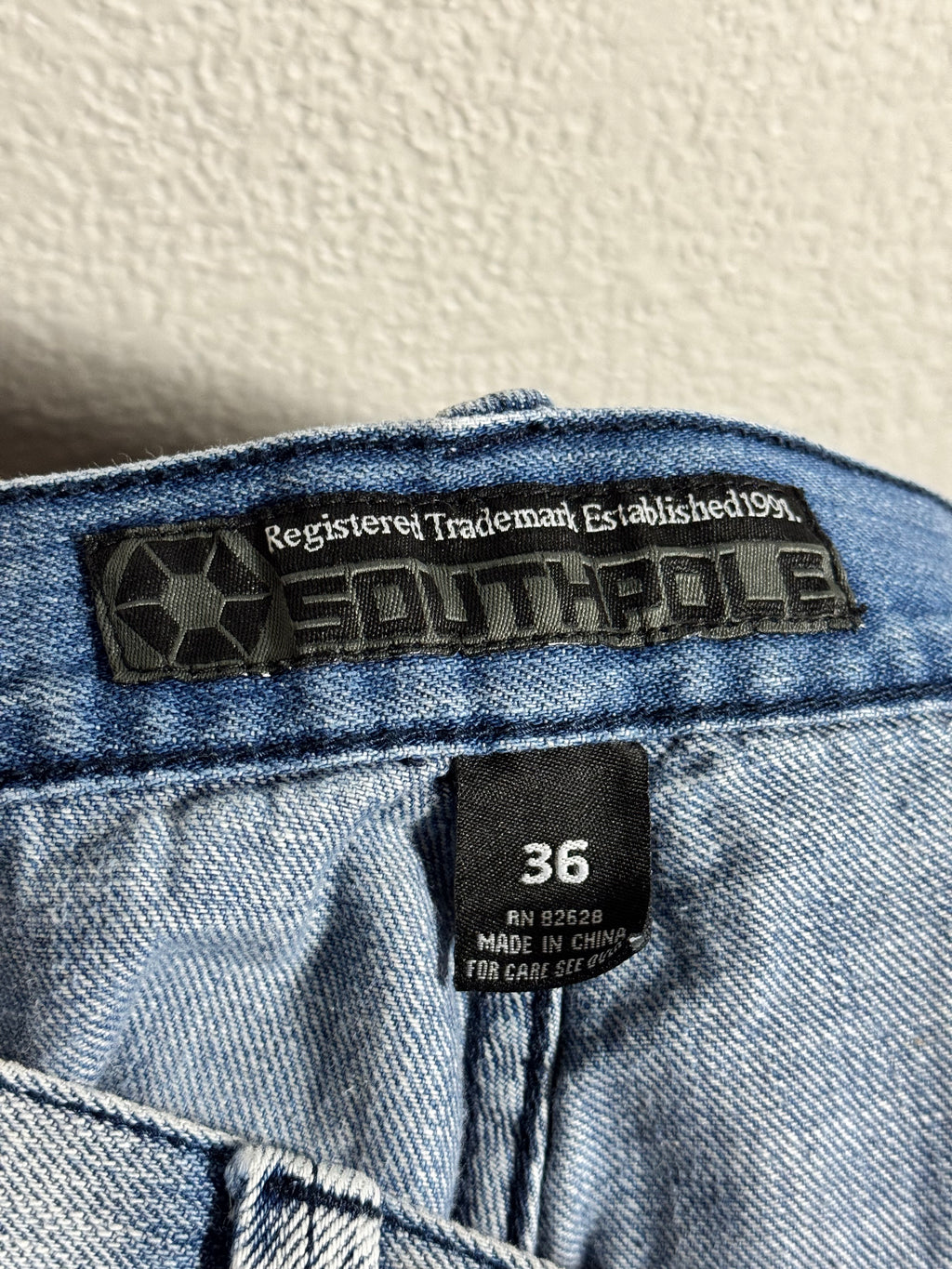 Y2K Baggy South Pole Jean Shorts