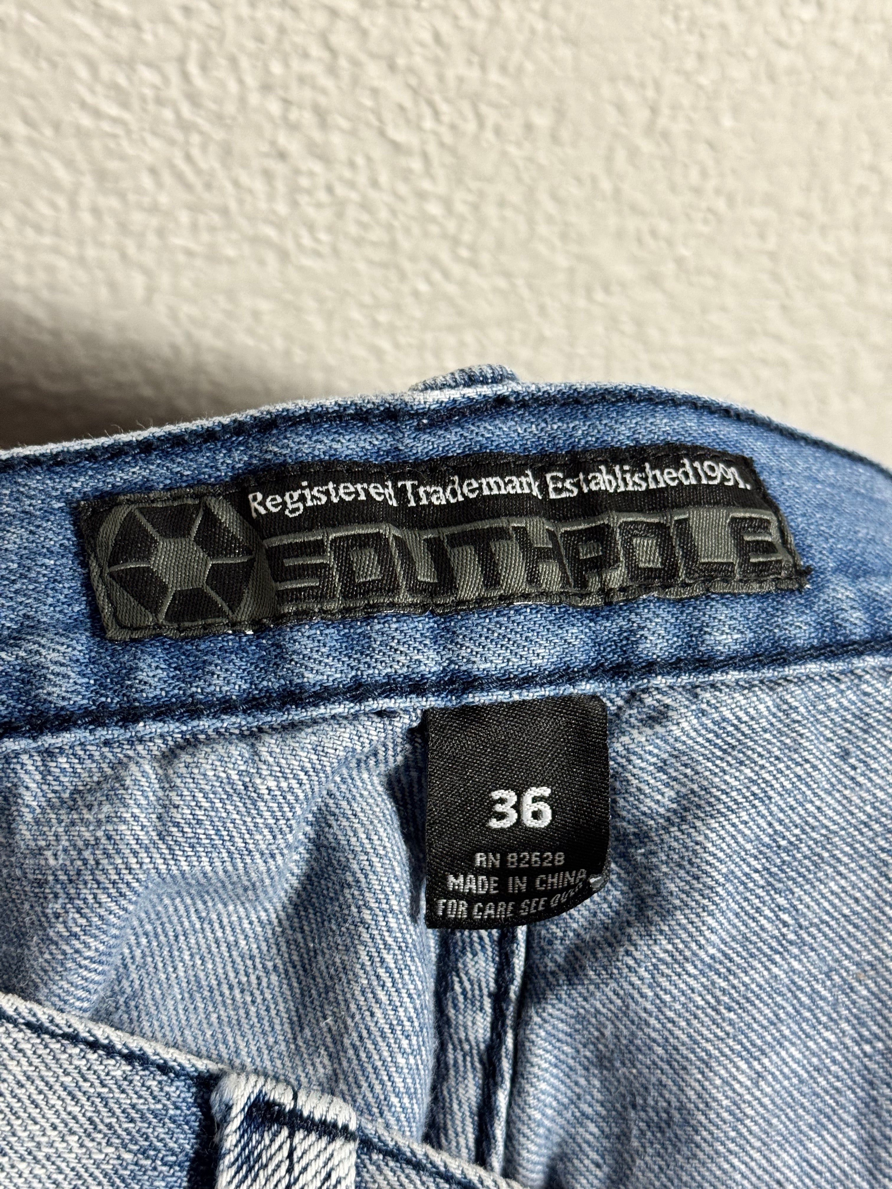 Y2K Baggy South Pole Jean Shorts