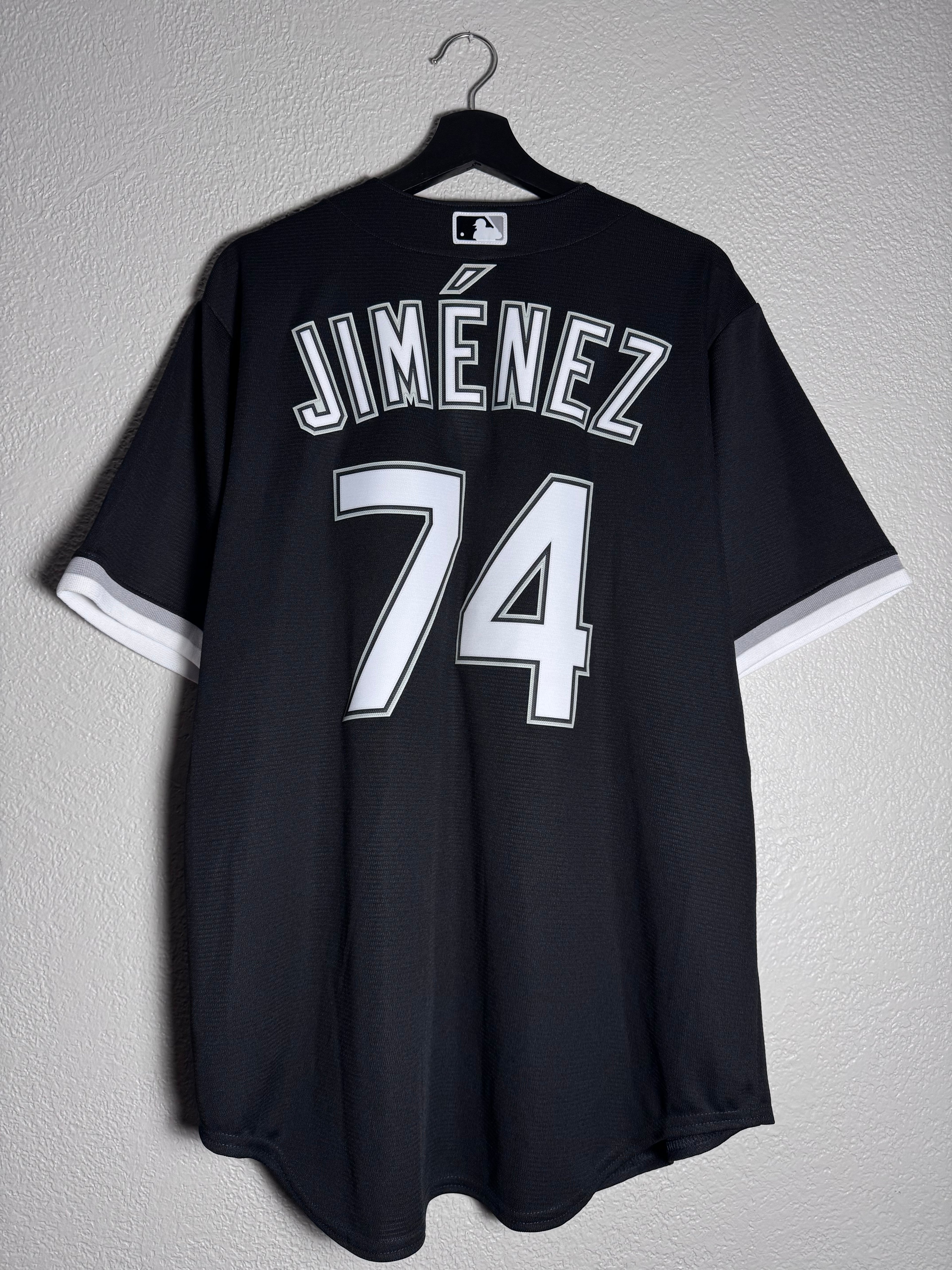(NEW) Nike Chicago White Sox Jimenez Black Jersey