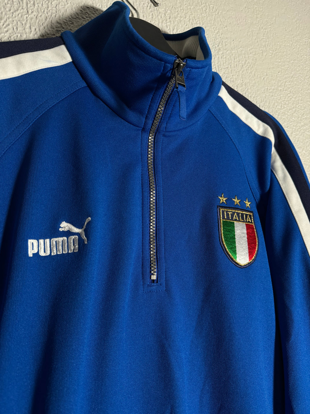 Italy 2003/04 Puma 1/4 Zip Sweatshirt Size L