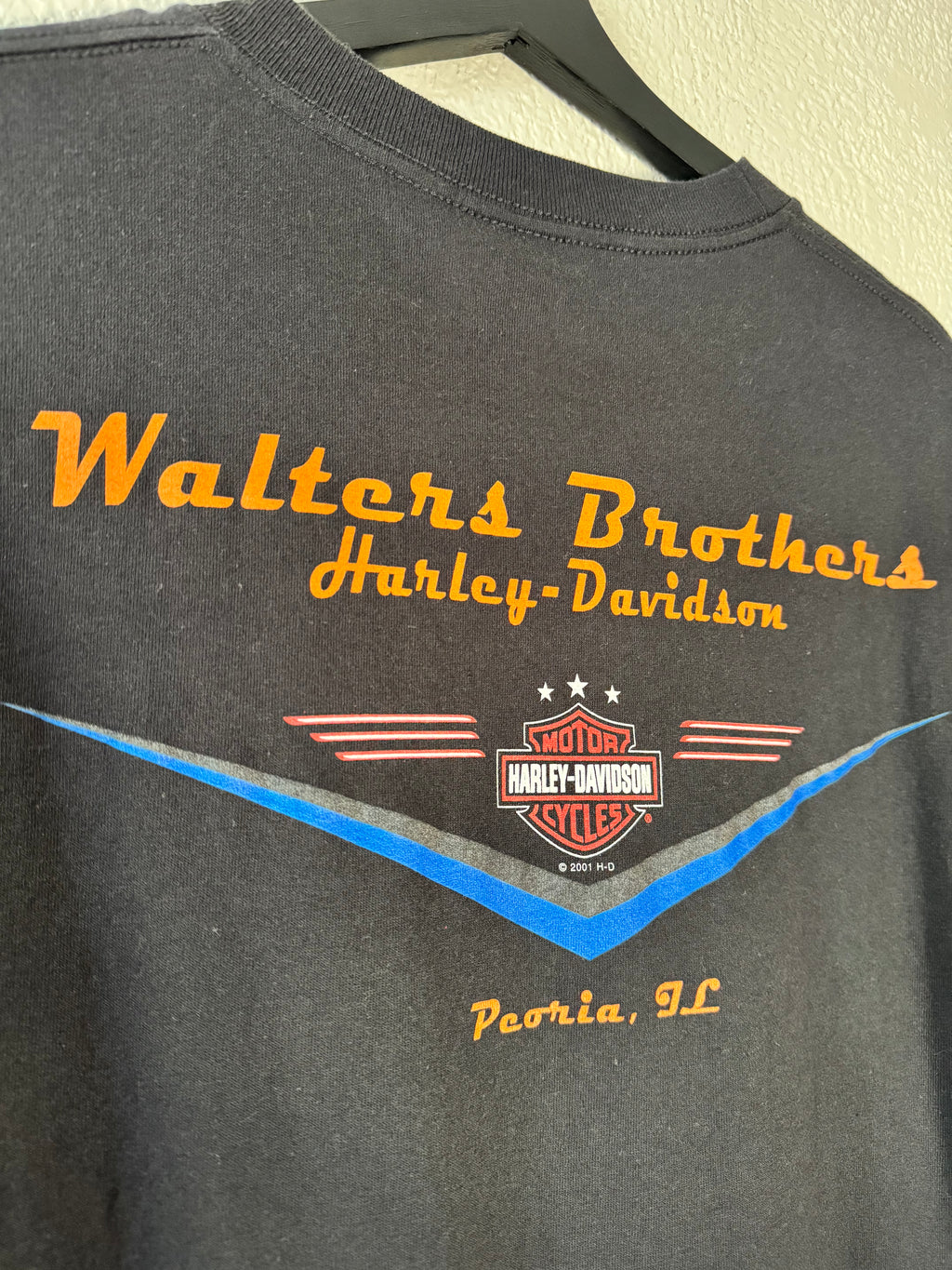 2000 Vintage Harley Davidson Guardians Of The Legend Lightning Tshirt Size Large