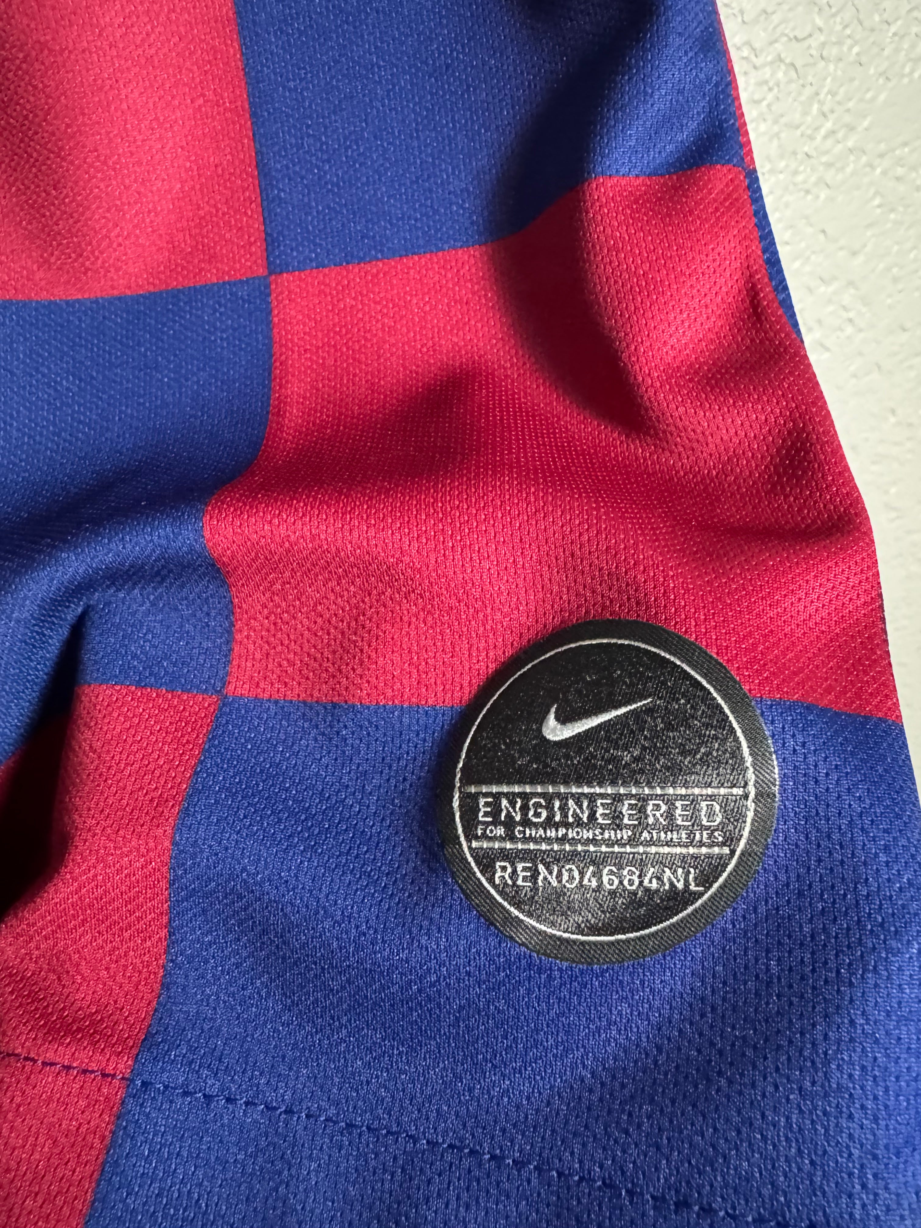 Nike Barcelona 2018/19 Frankie De Jong Jersey Size M