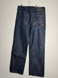 Y2K Roca Wear Dark Denim Jeans Size 38