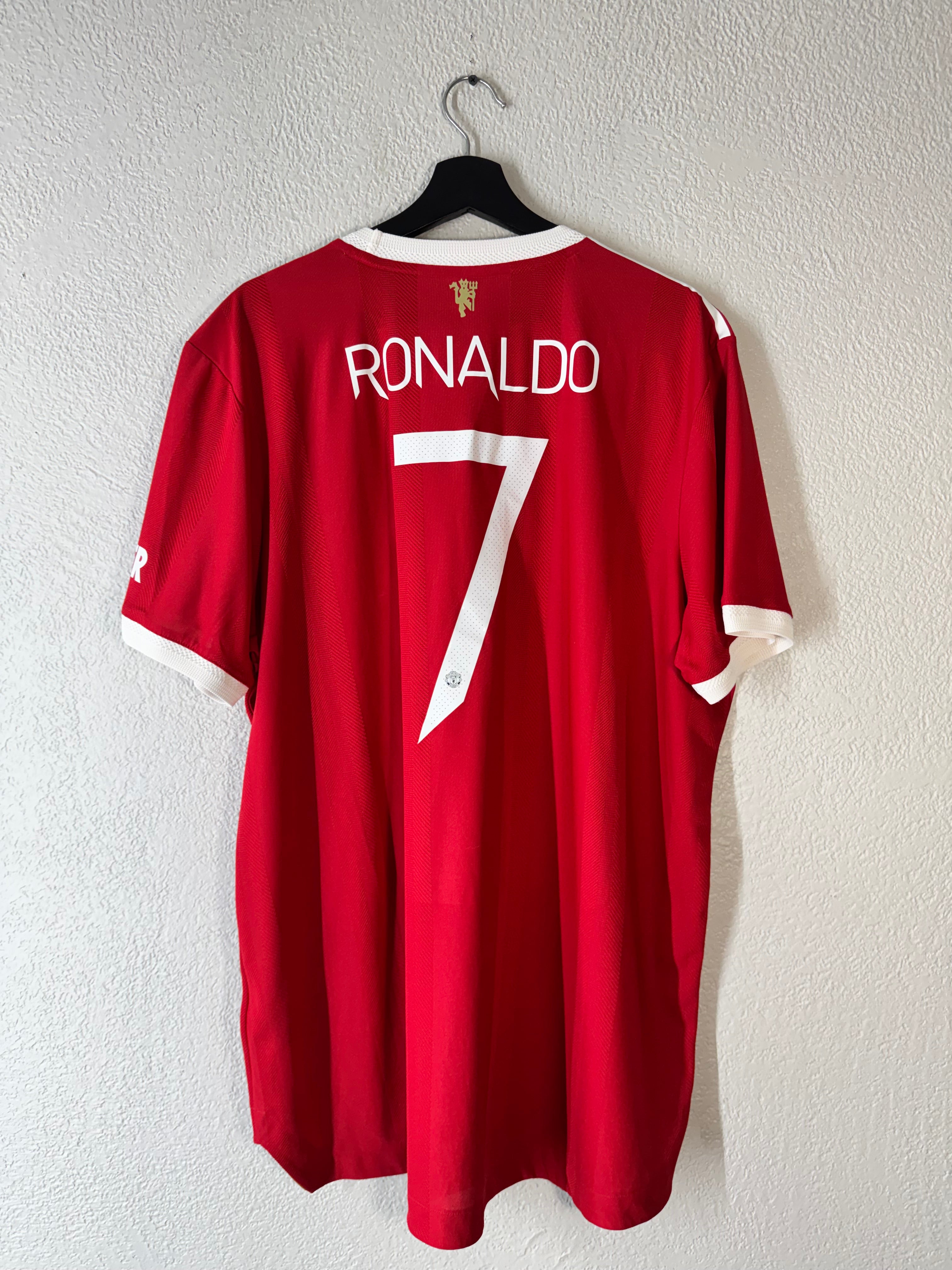 RONALDO MANCHESTER UNITED 2021/2022 SOCCER FOOTBALL JERSEY SIZE XXL
