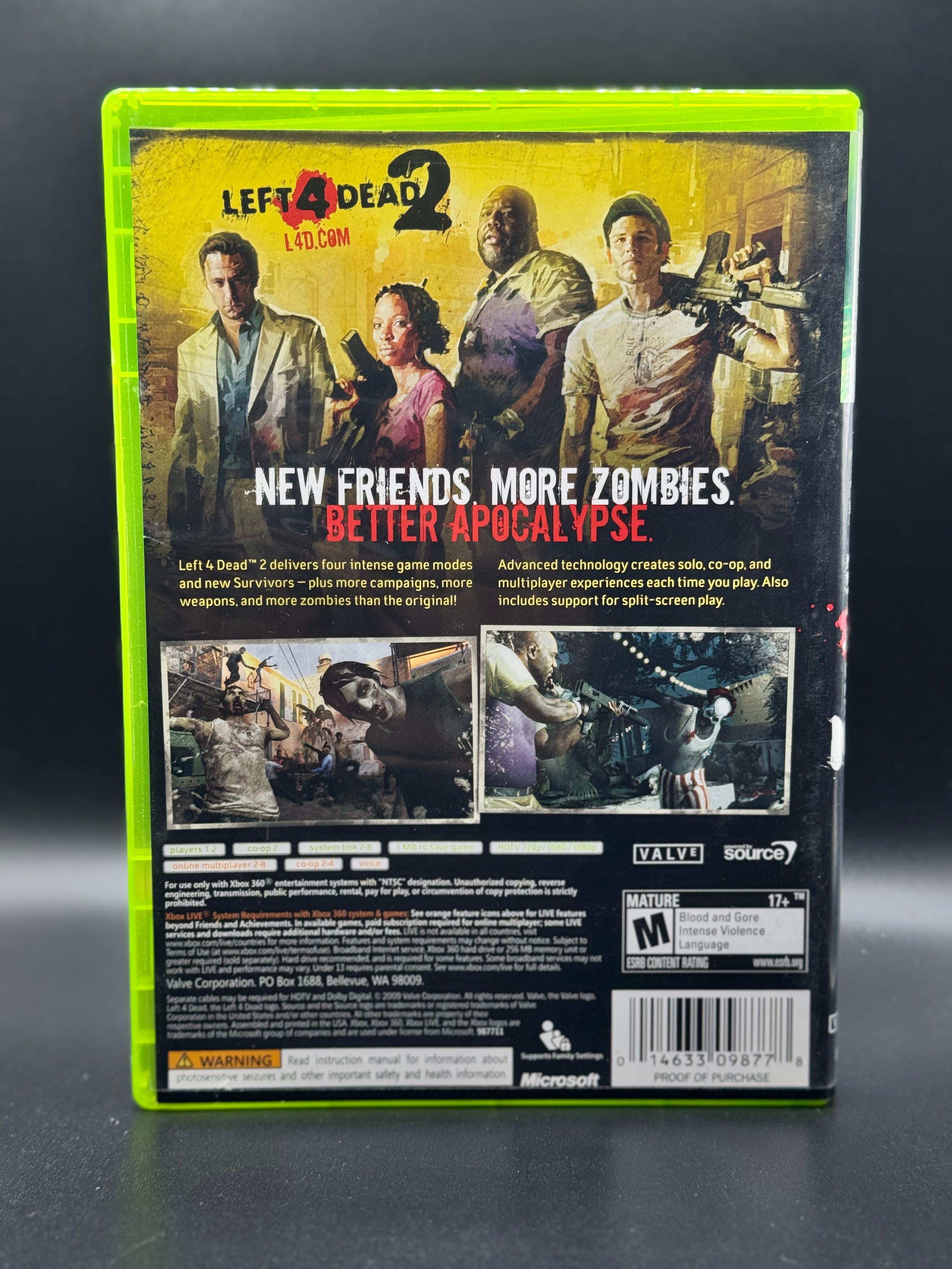 XBOX 360 Left 4 Dead 2 (COMPLETE)