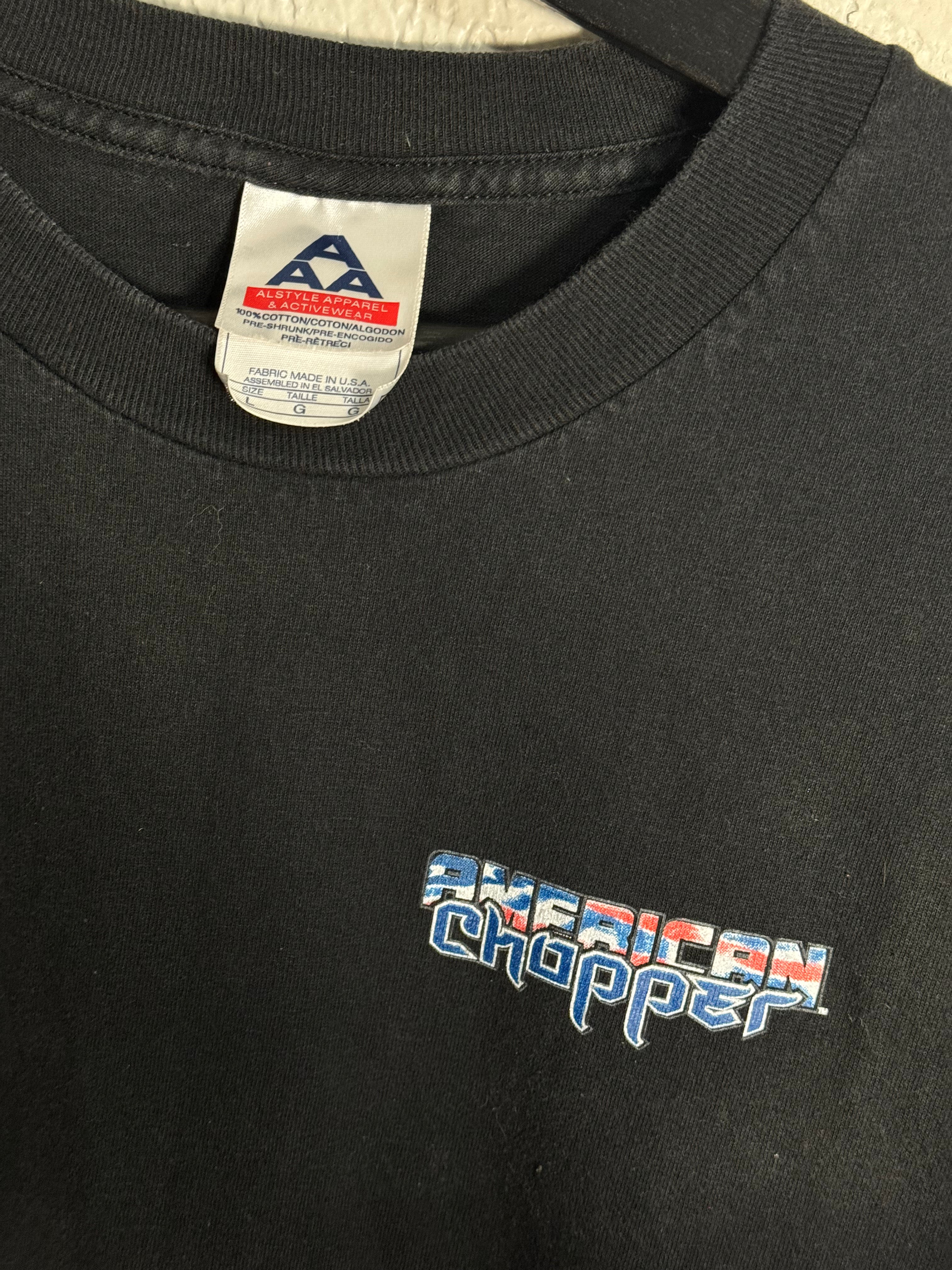 American Choppers Black Widow Size Large