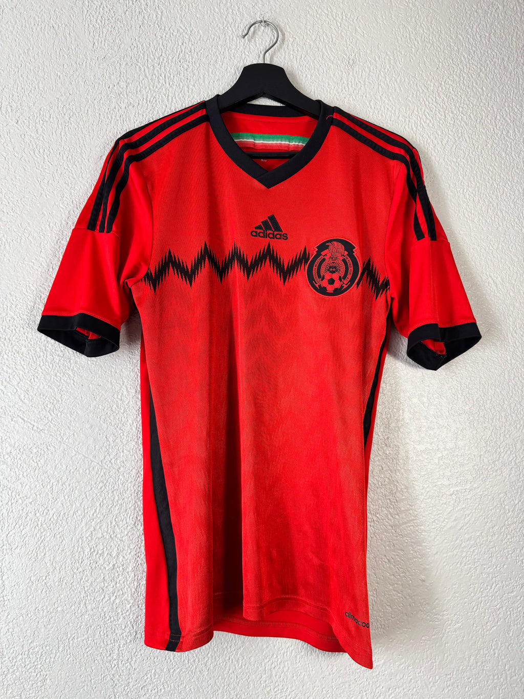 Adidas Mexico Jersey Men's Red 2014 World Cup Away Jersey Size Small