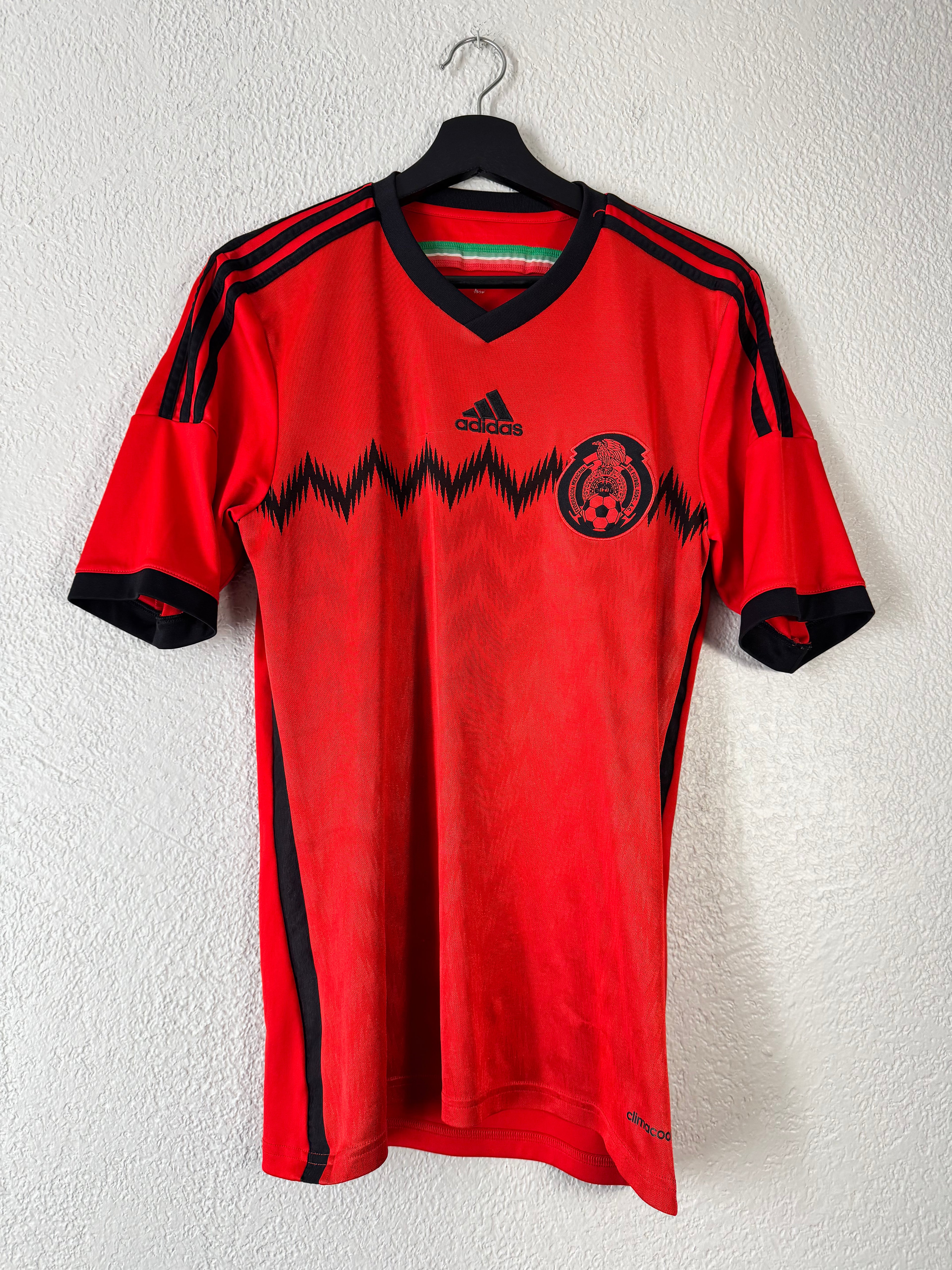 Adidas Mexico Jersey Men's Red 2014 World Cup Away Jersey Size Small