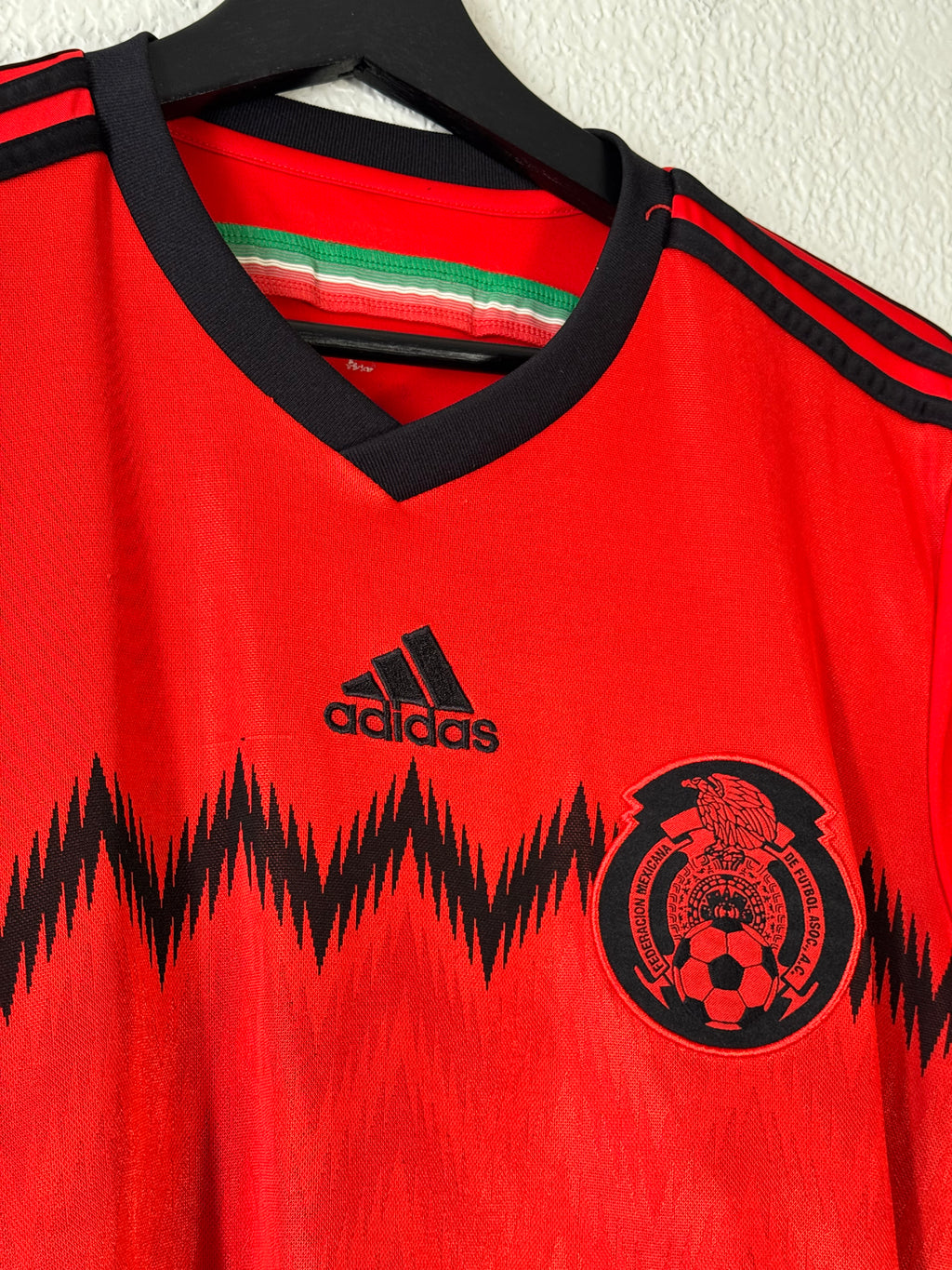 Adidas Mexico Jersey Men's Red 2014 World Cup Away Jersey Size Small
