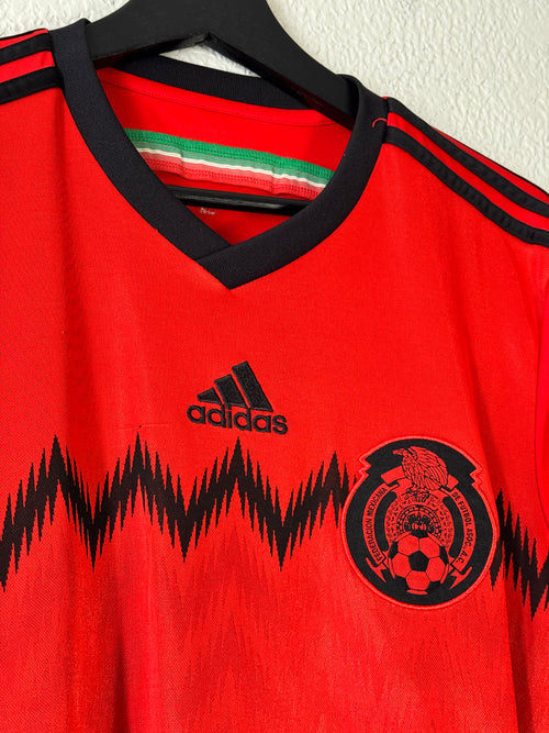 Adidas Mexico Jersey Men's Red 2014 World Cup Away Jersey Size Small