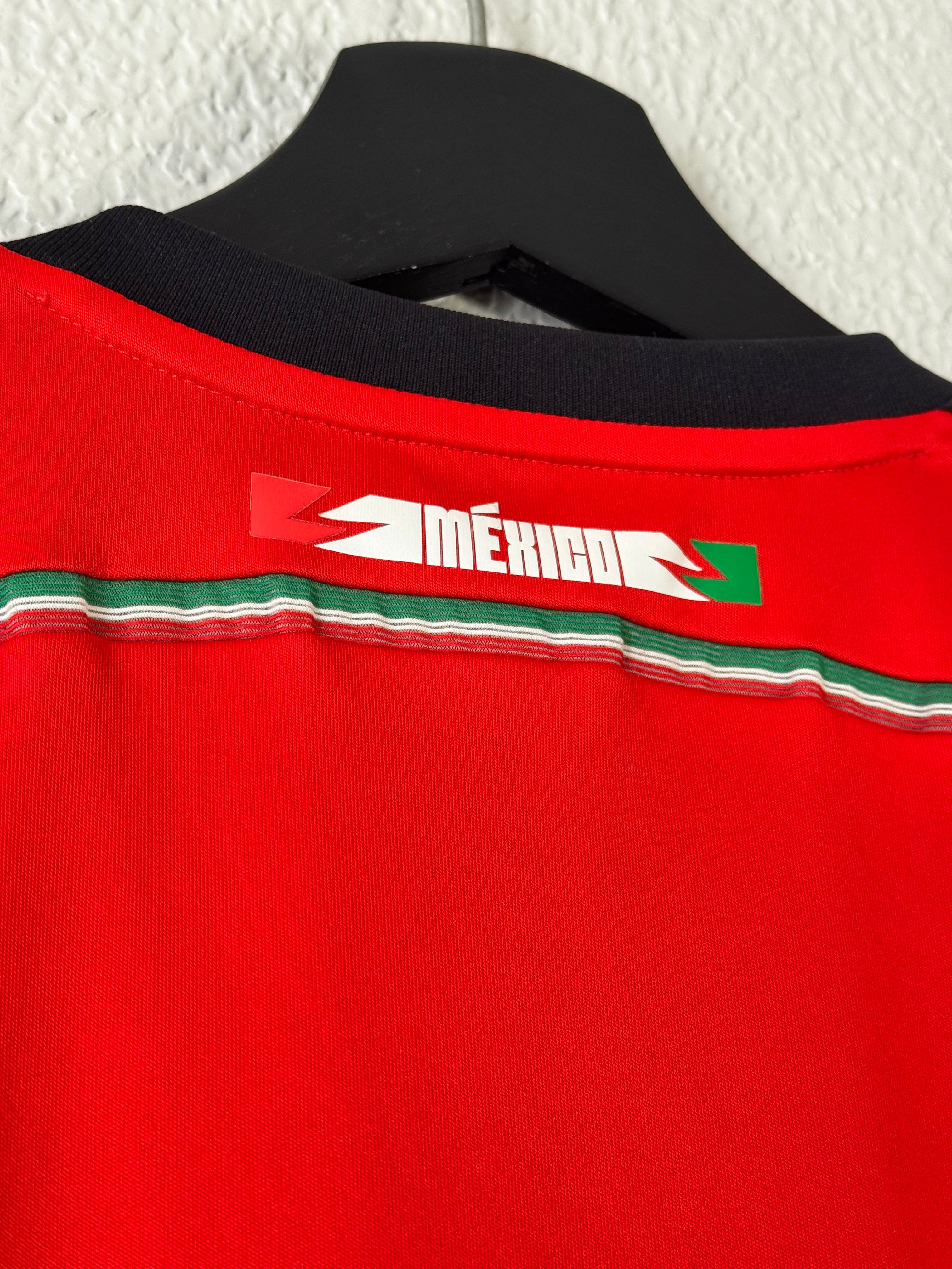 Adidas Mexico Jersey Men's Red 2014 World Cup Away Jersey Size Small
