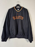 Nike San Francisco Giants Pull Over Windbreaker Size Large